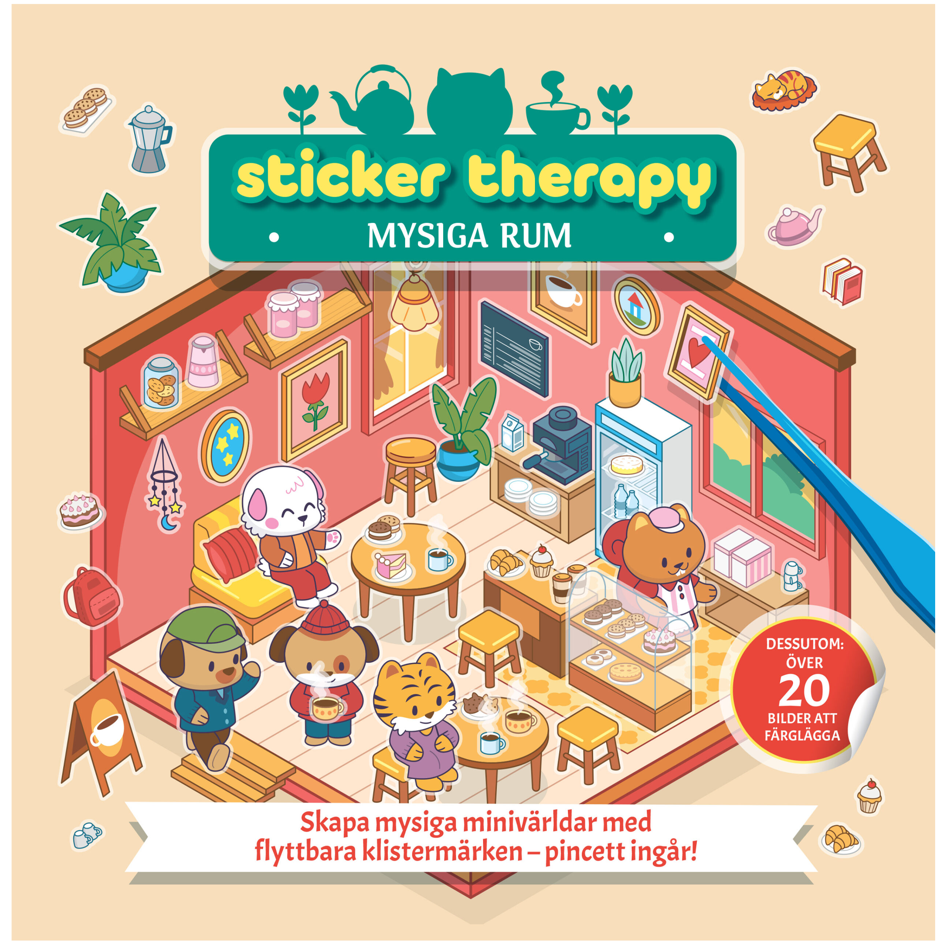 Sticker therapy mysiga rum