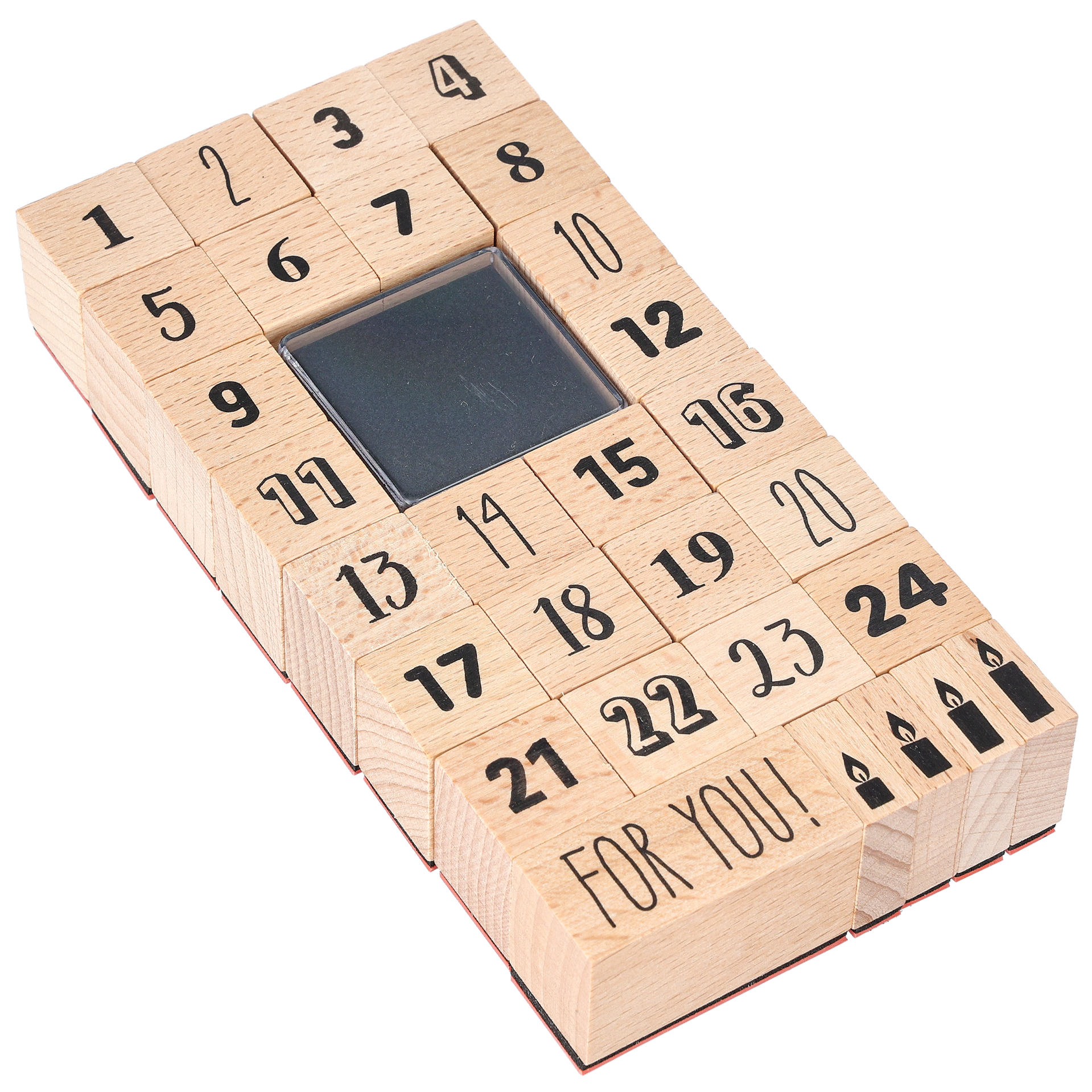 Stempelsett kalender