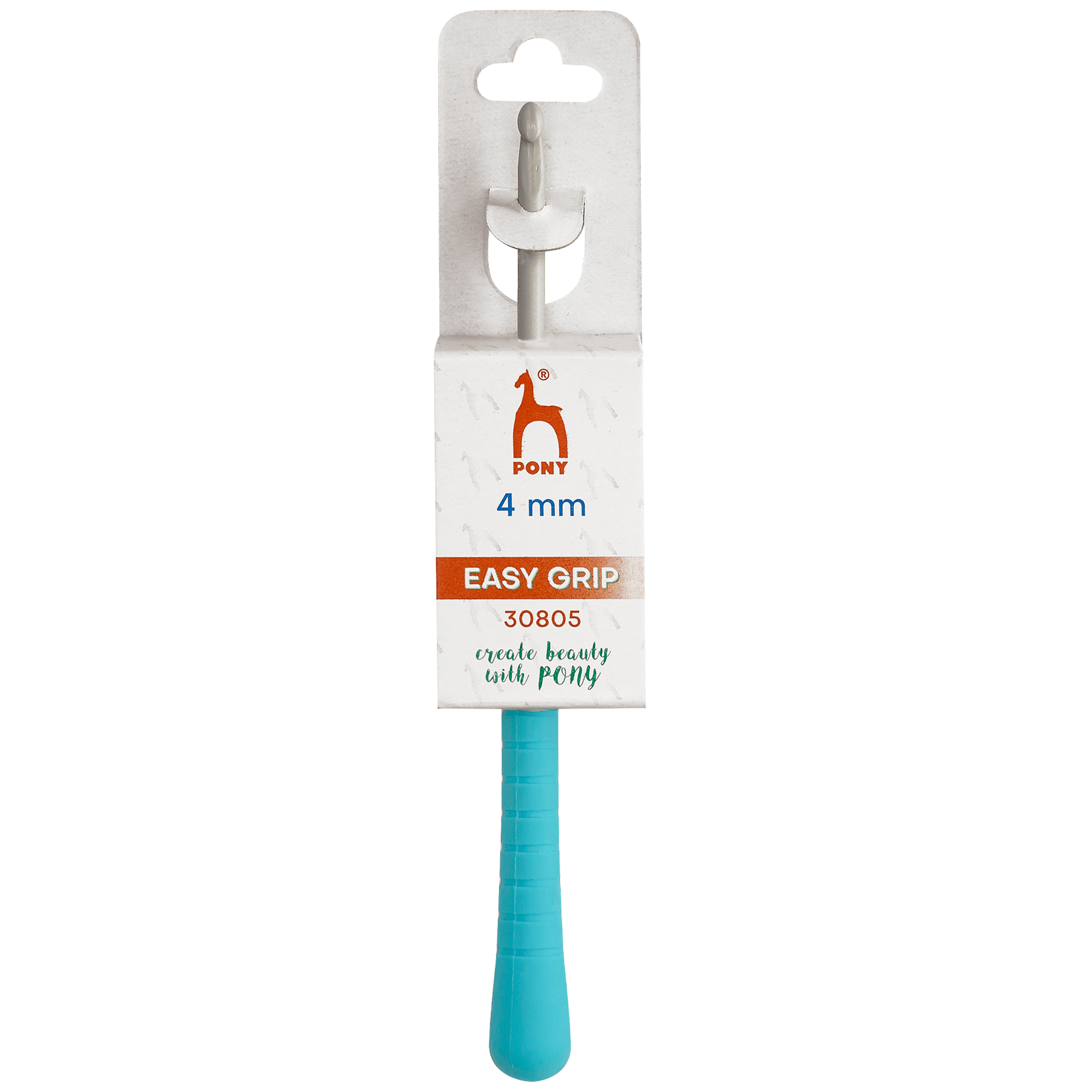 Pony Virknål easy grip, 4 mm