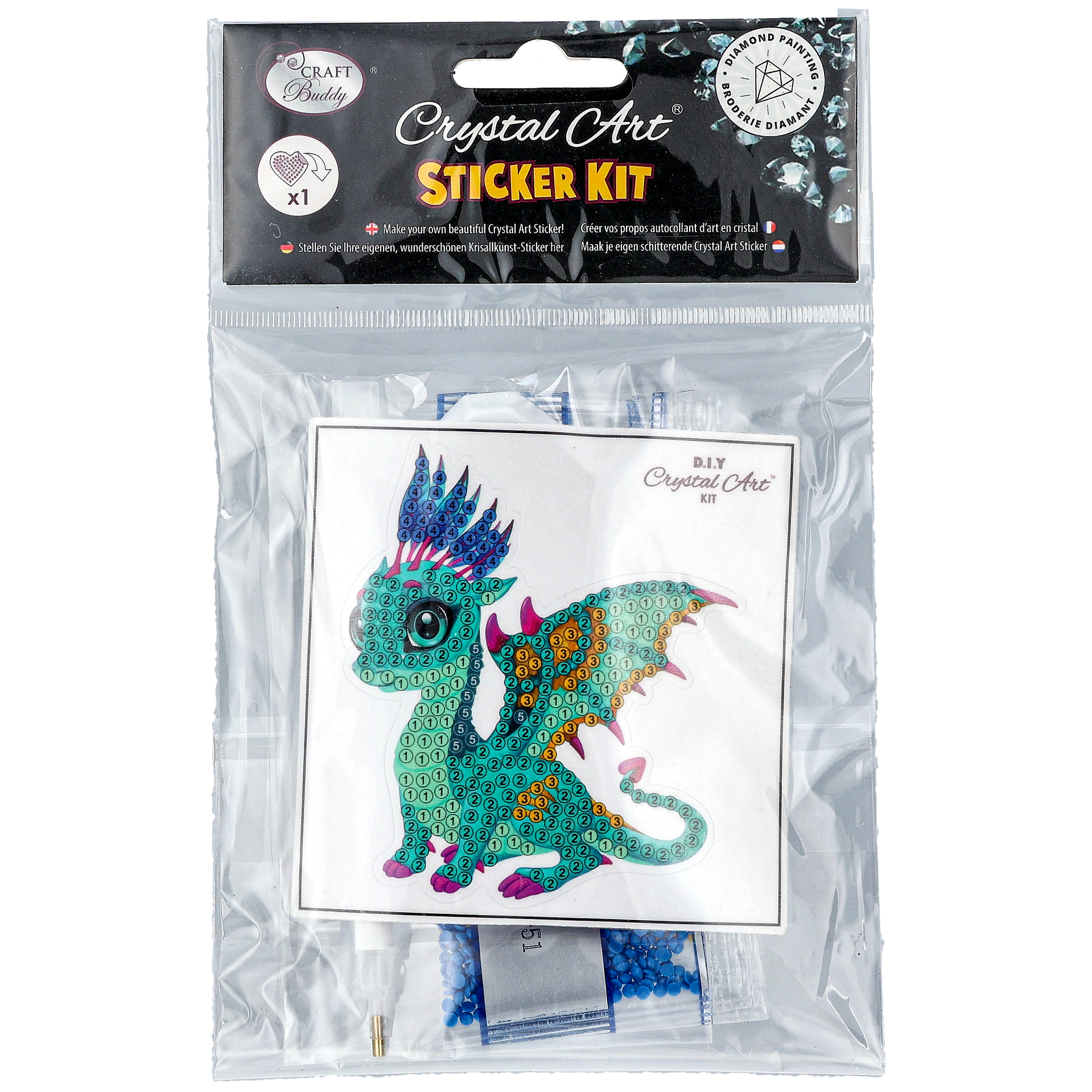 Crystal Sticker Drake