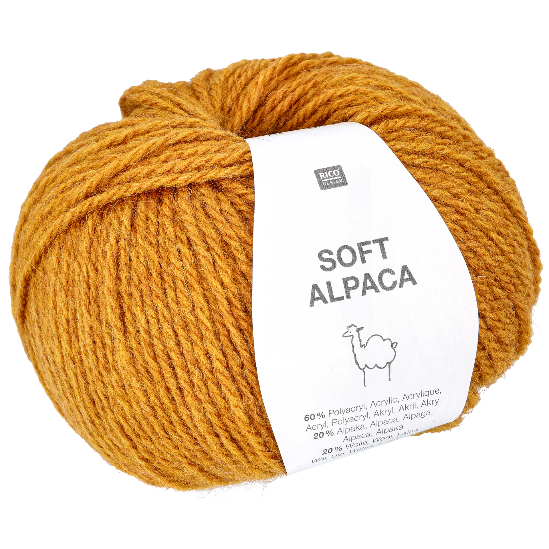 Soft Alpaca, mustard