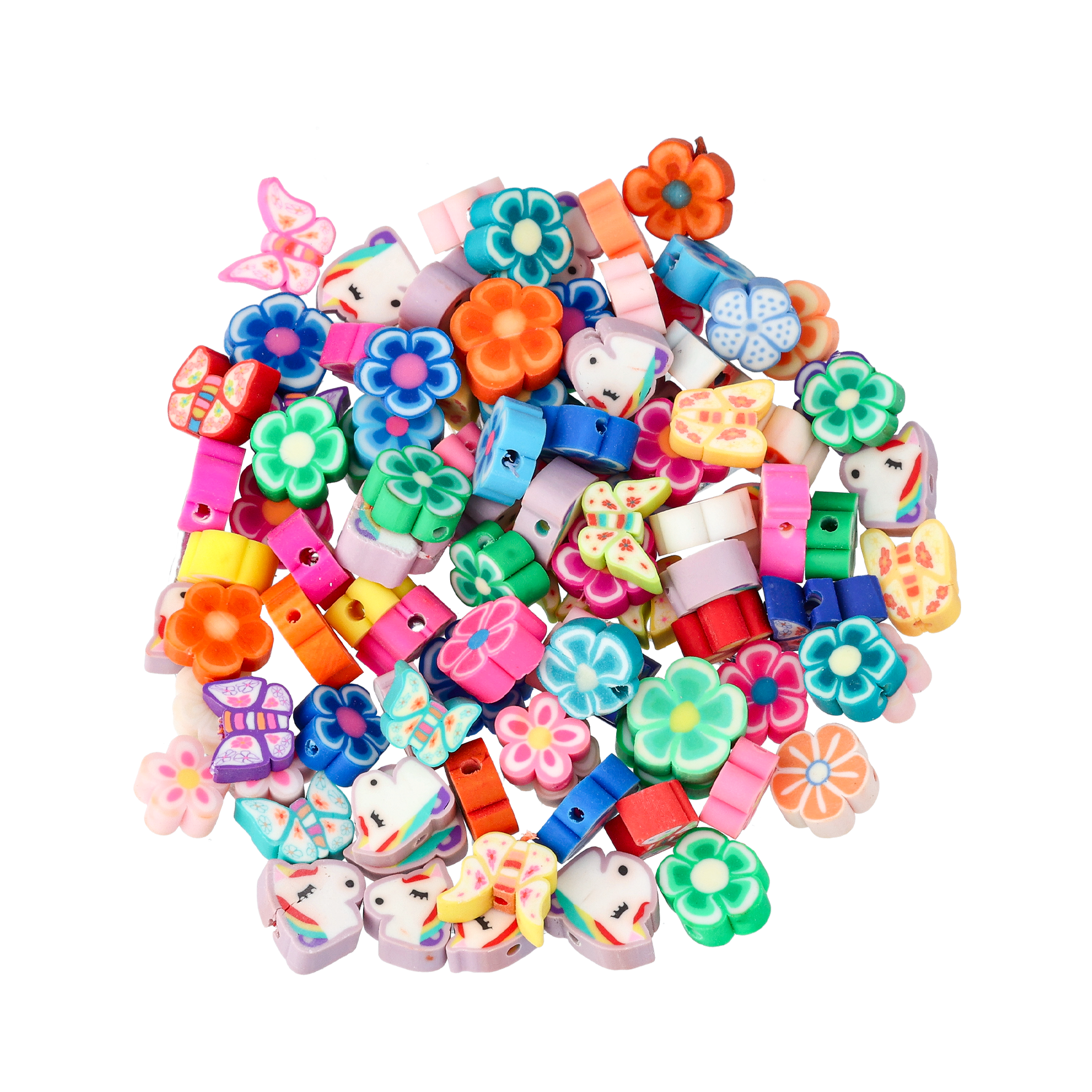 Millifori helmet, kukka/perhonen