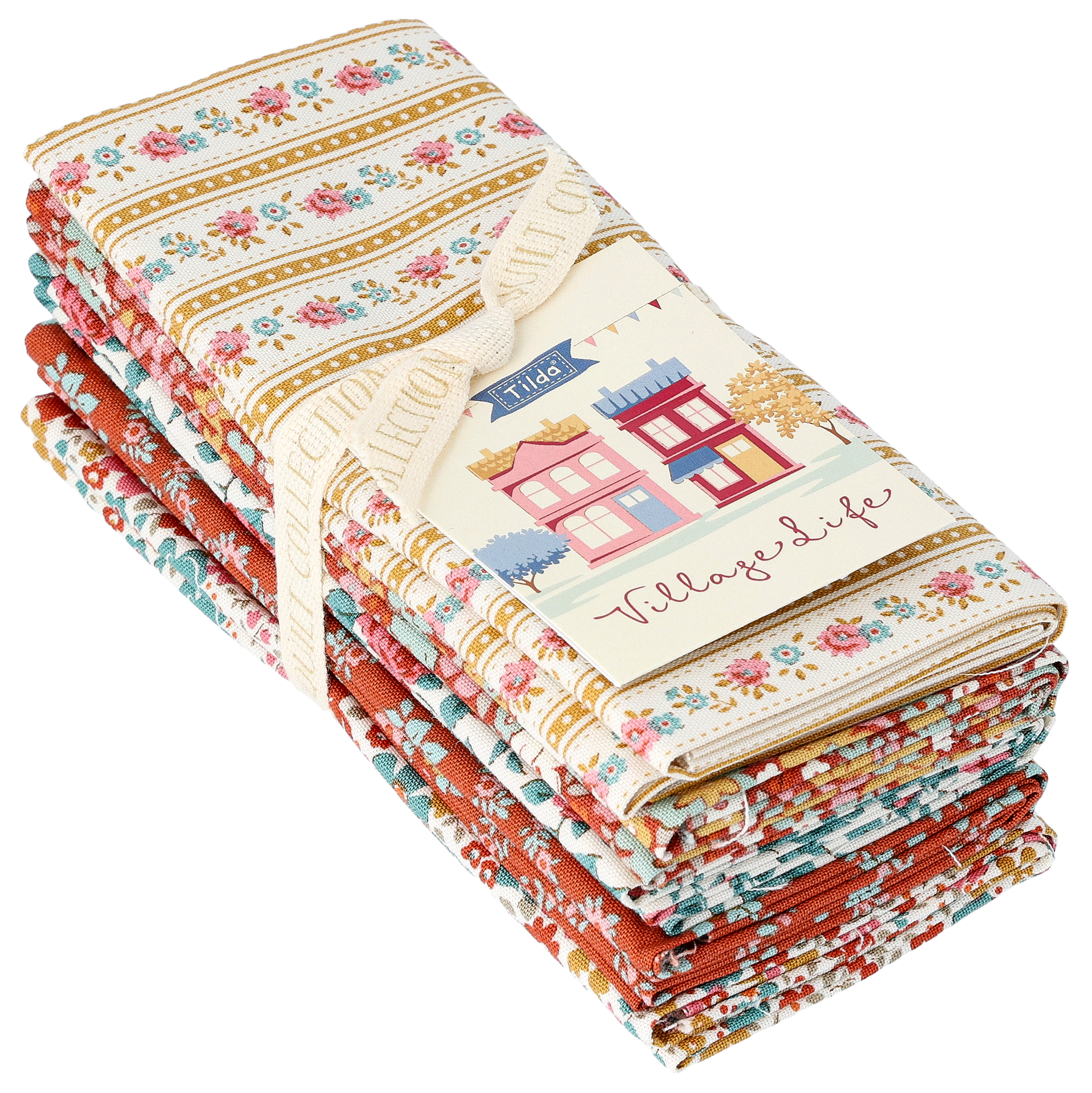 Tilda Fat Quarter, rust