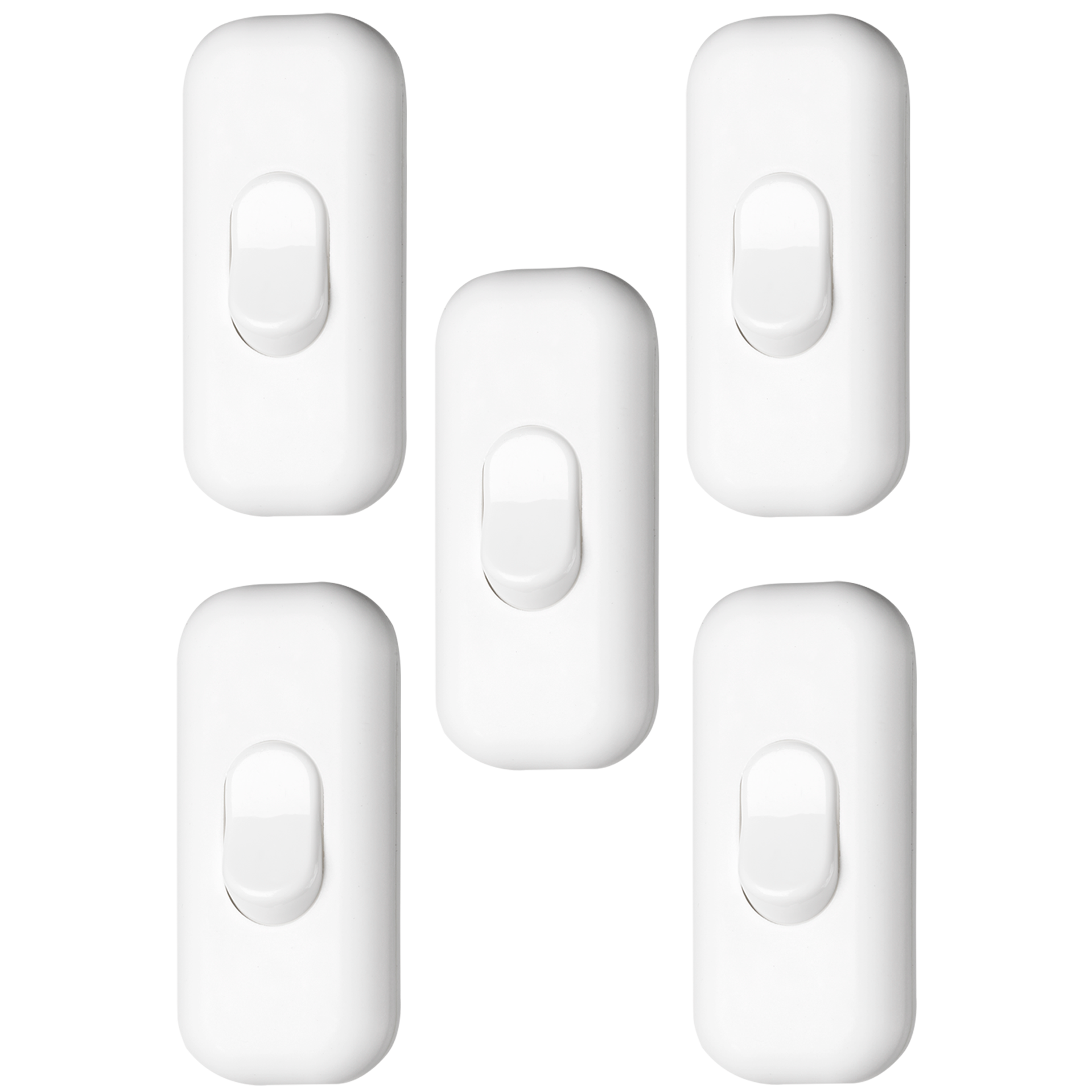 Gennemgangsafbryder, 5 stk