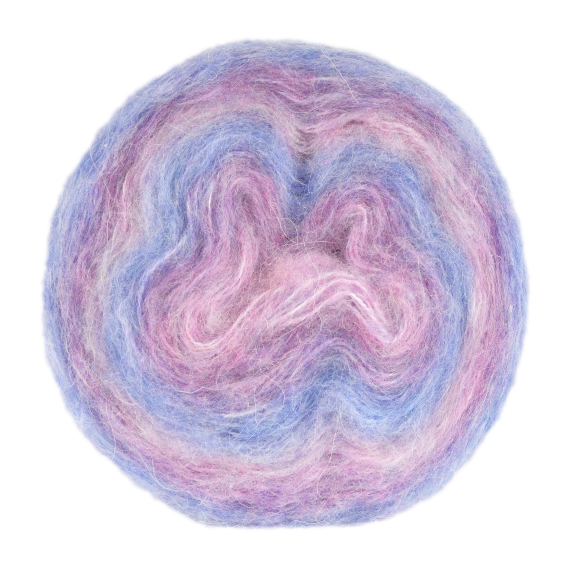 Poppis mixgarn, lilla/rosa