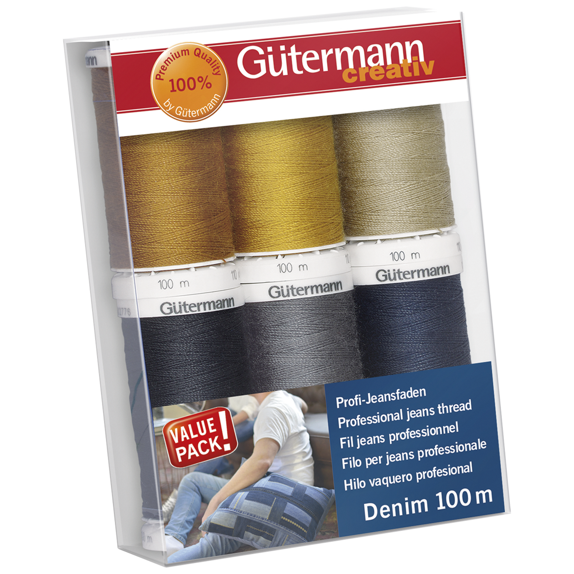 Gütermann Lankasetti denim