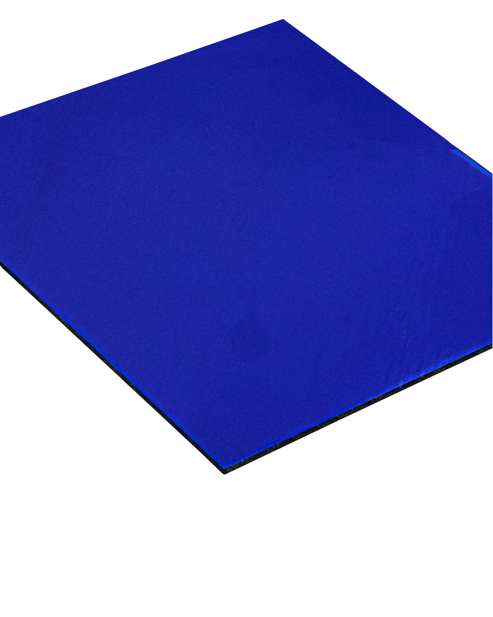 Akrylplastplade, transparent blå