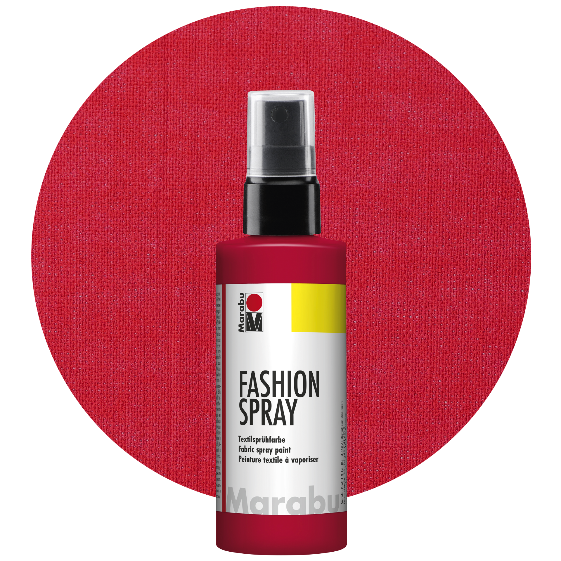 Sprayfärg textil, röd