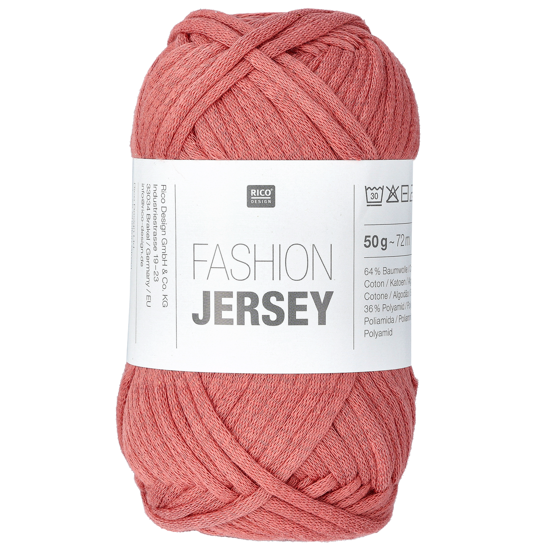 Fashion Jersey, terracotta