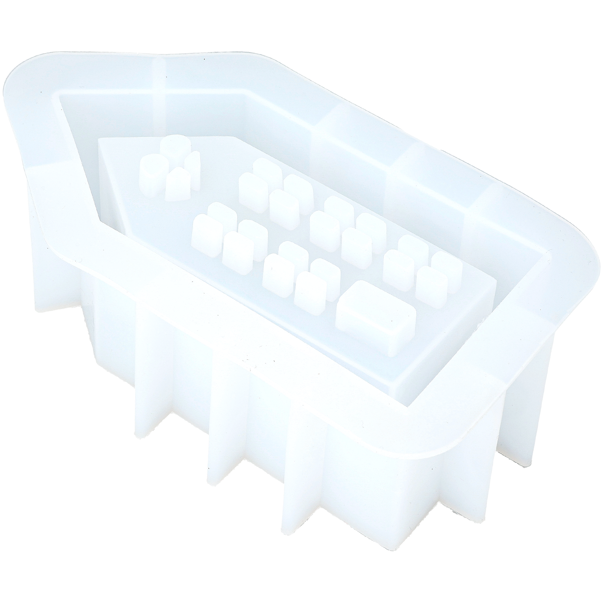 Silikonform hus