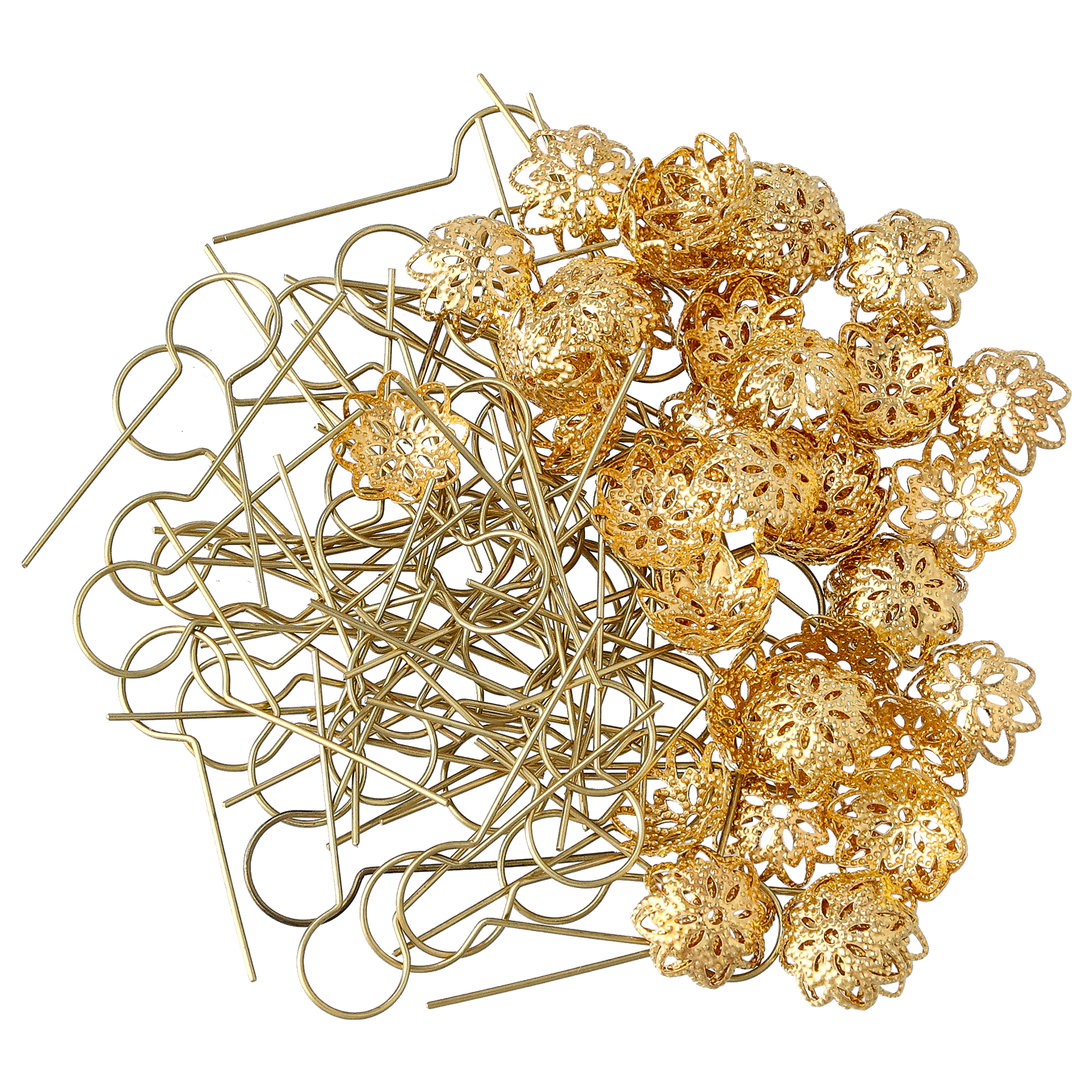 Ophængningsøsken, forgyldt