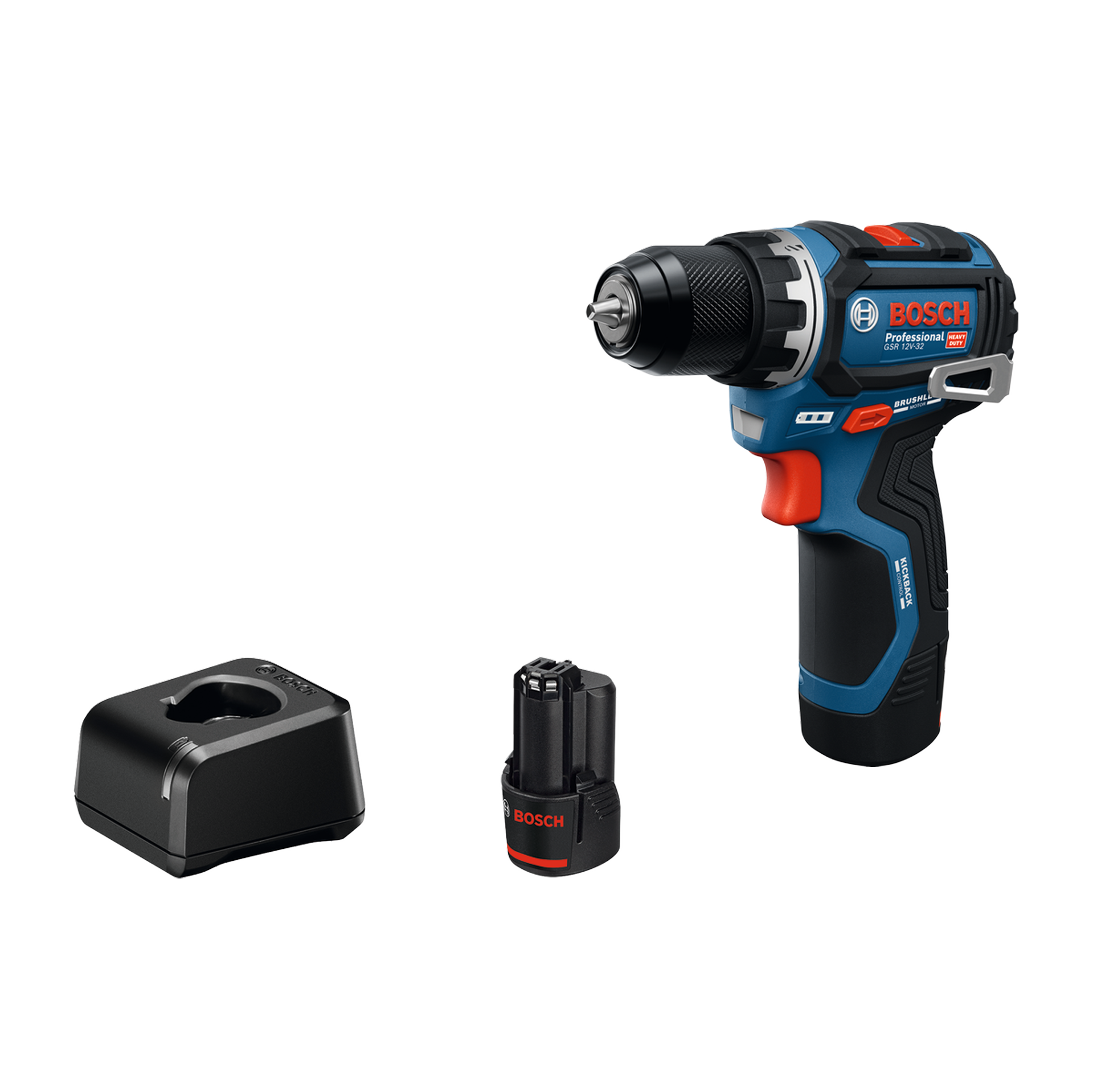 Skrutrekker Pro GSR 12V-32 2x2Ah
