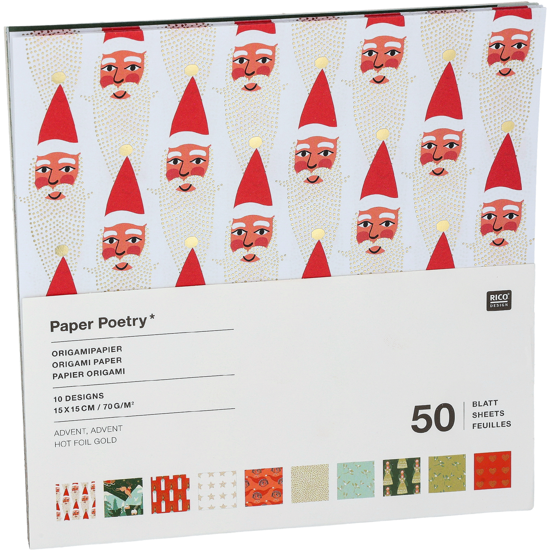 Origamipapper Advent