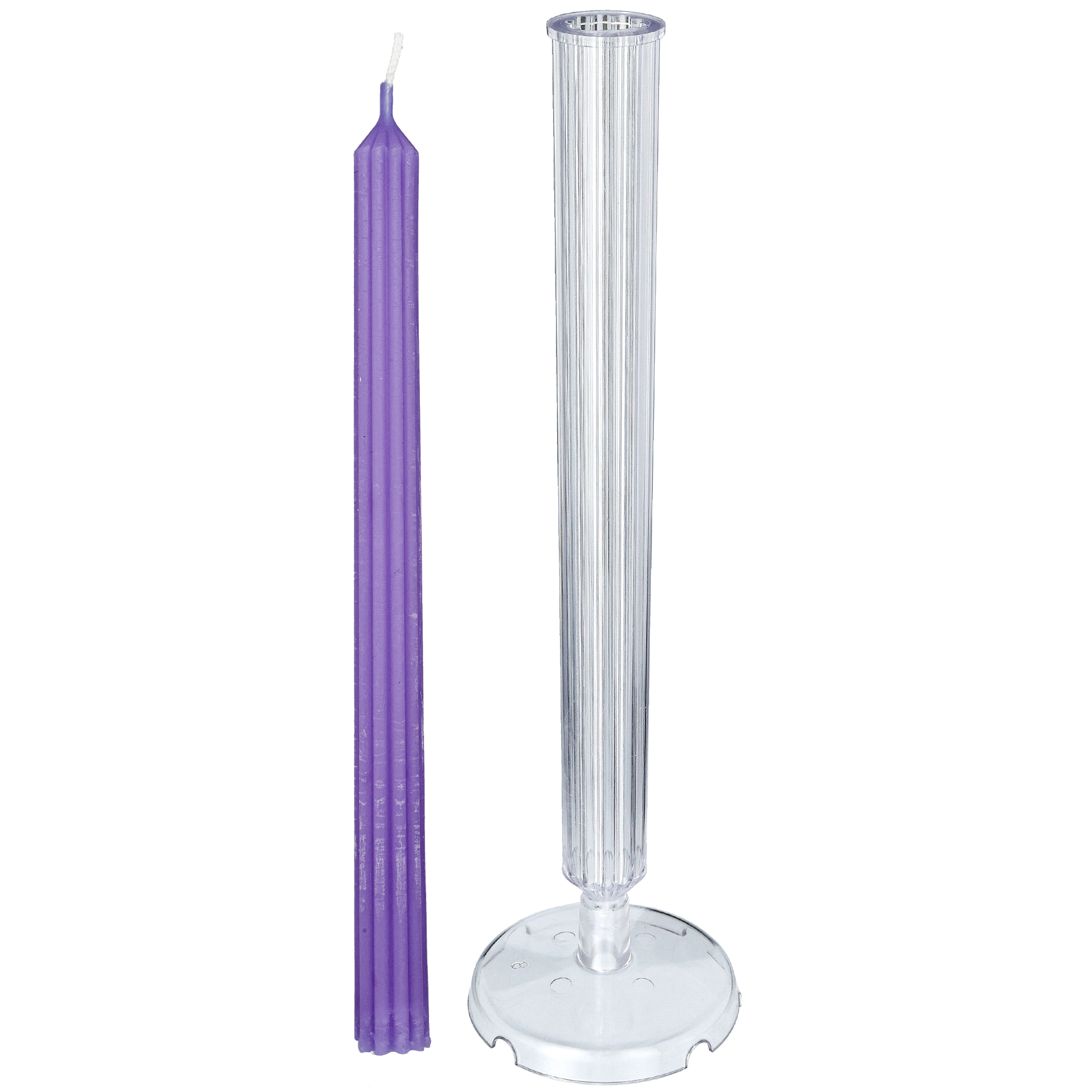 Ljusform Räfflat Antikljus