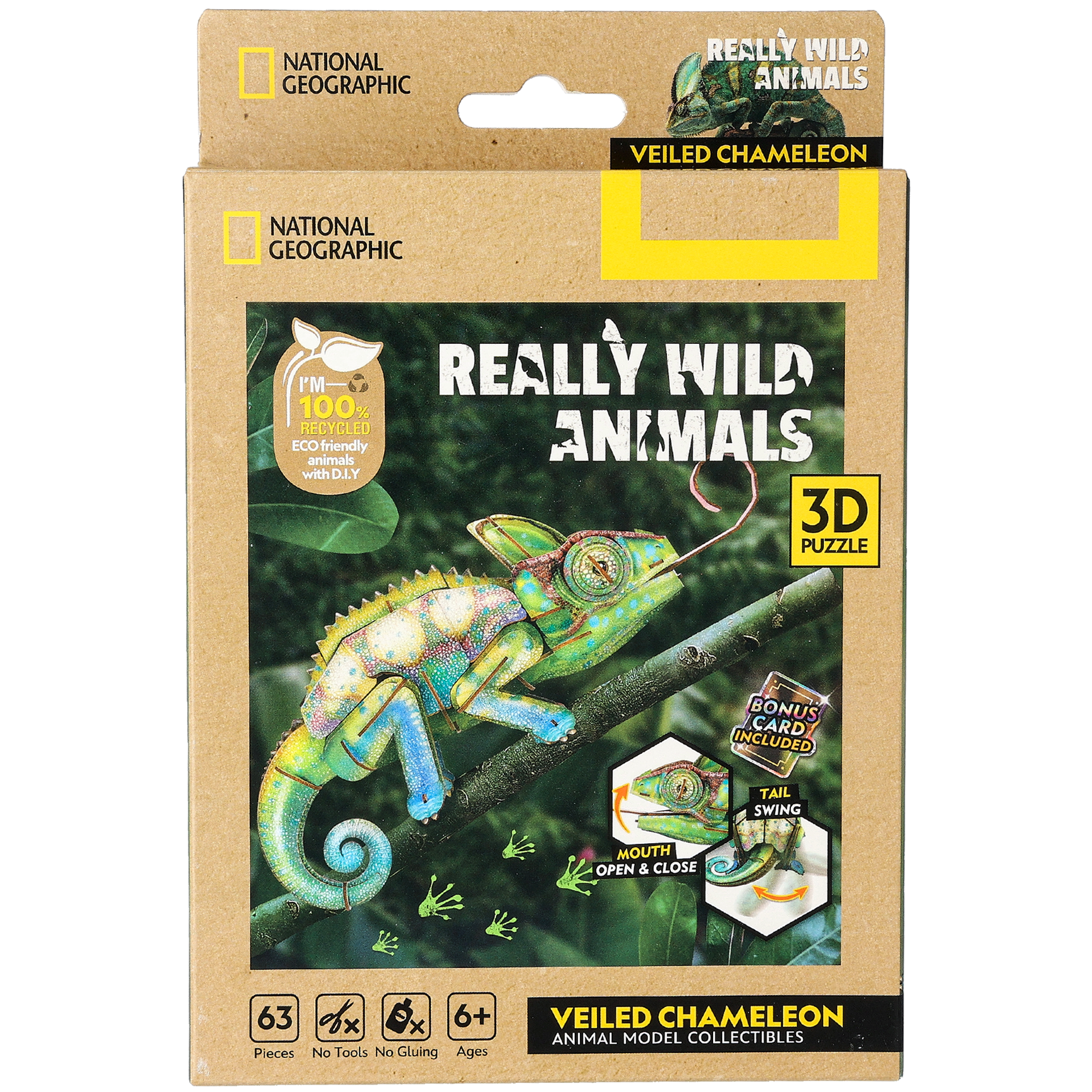 3D puslespill, Kameleon