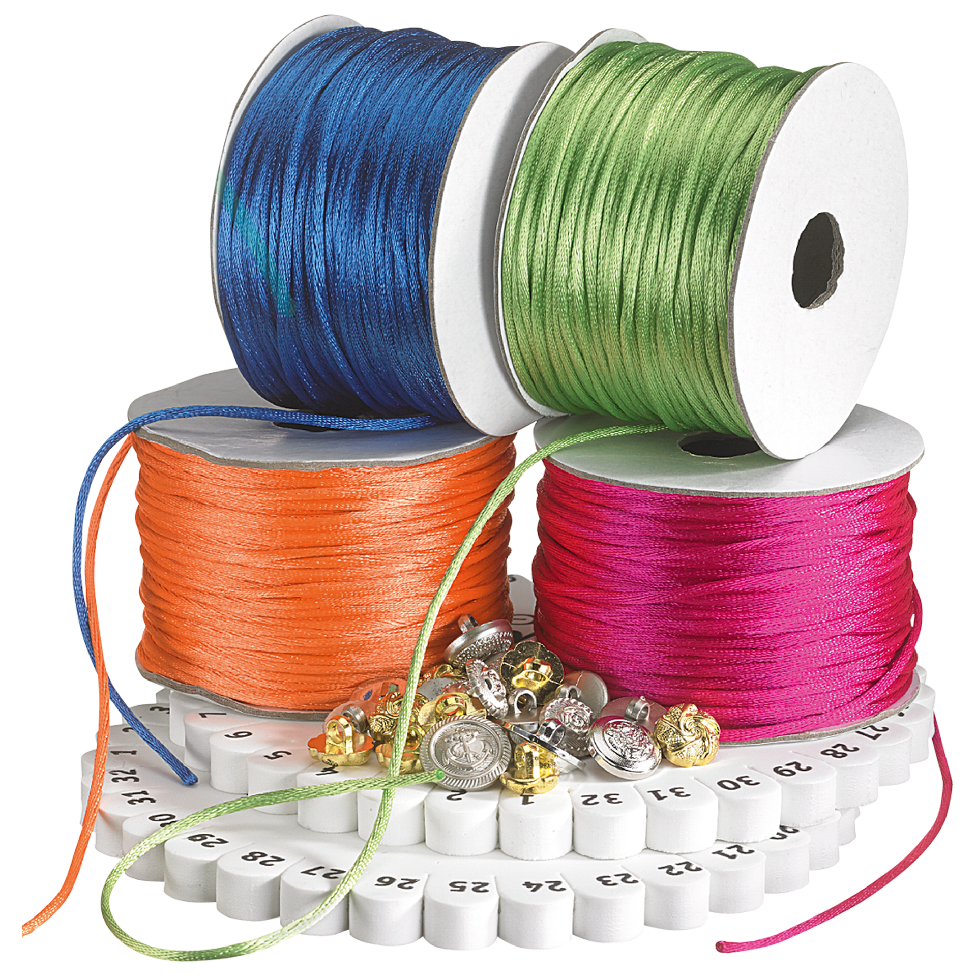 Kumihimoset, klara färger