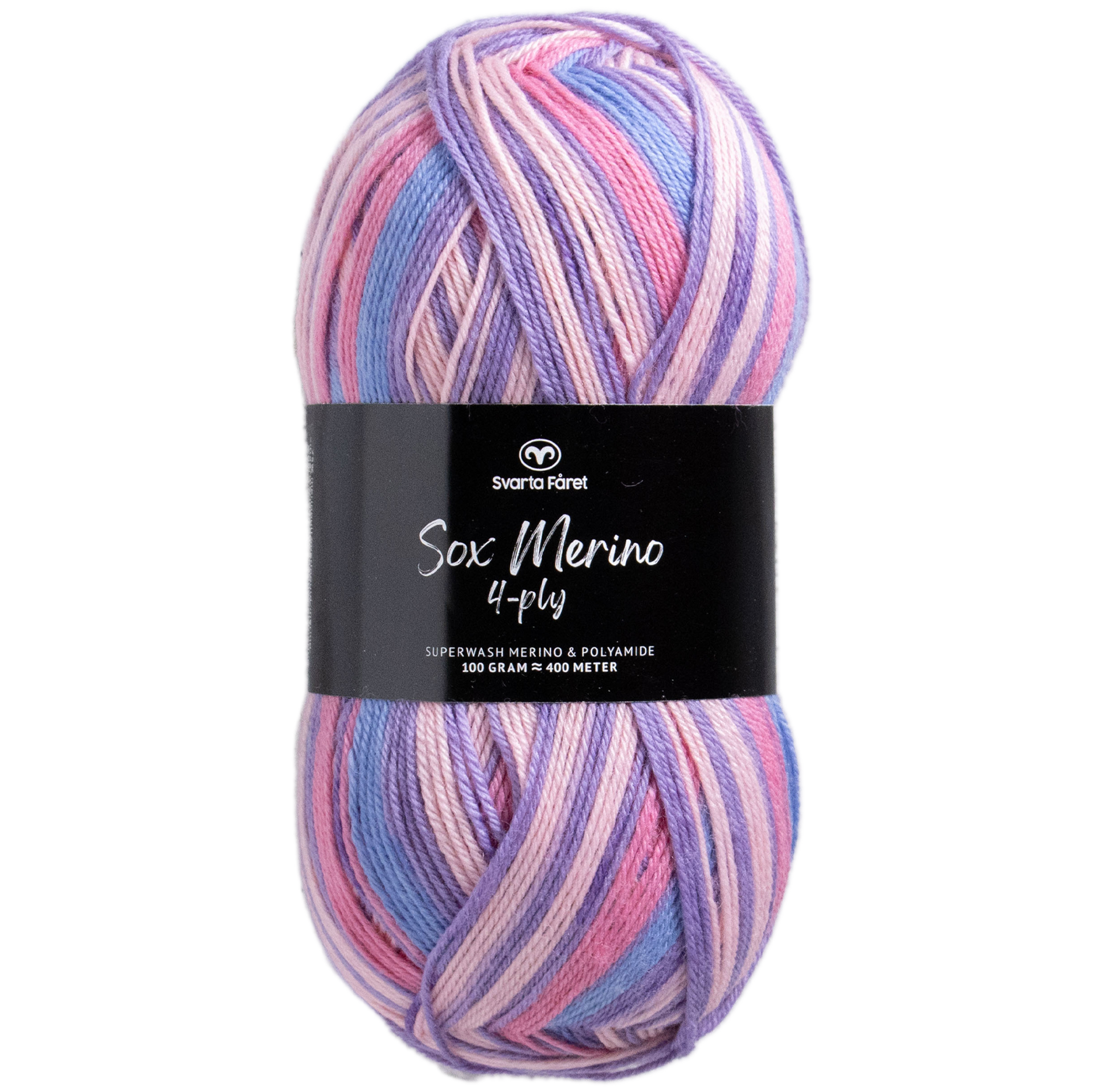 Sox Merino 4 ply, bubblegum pop