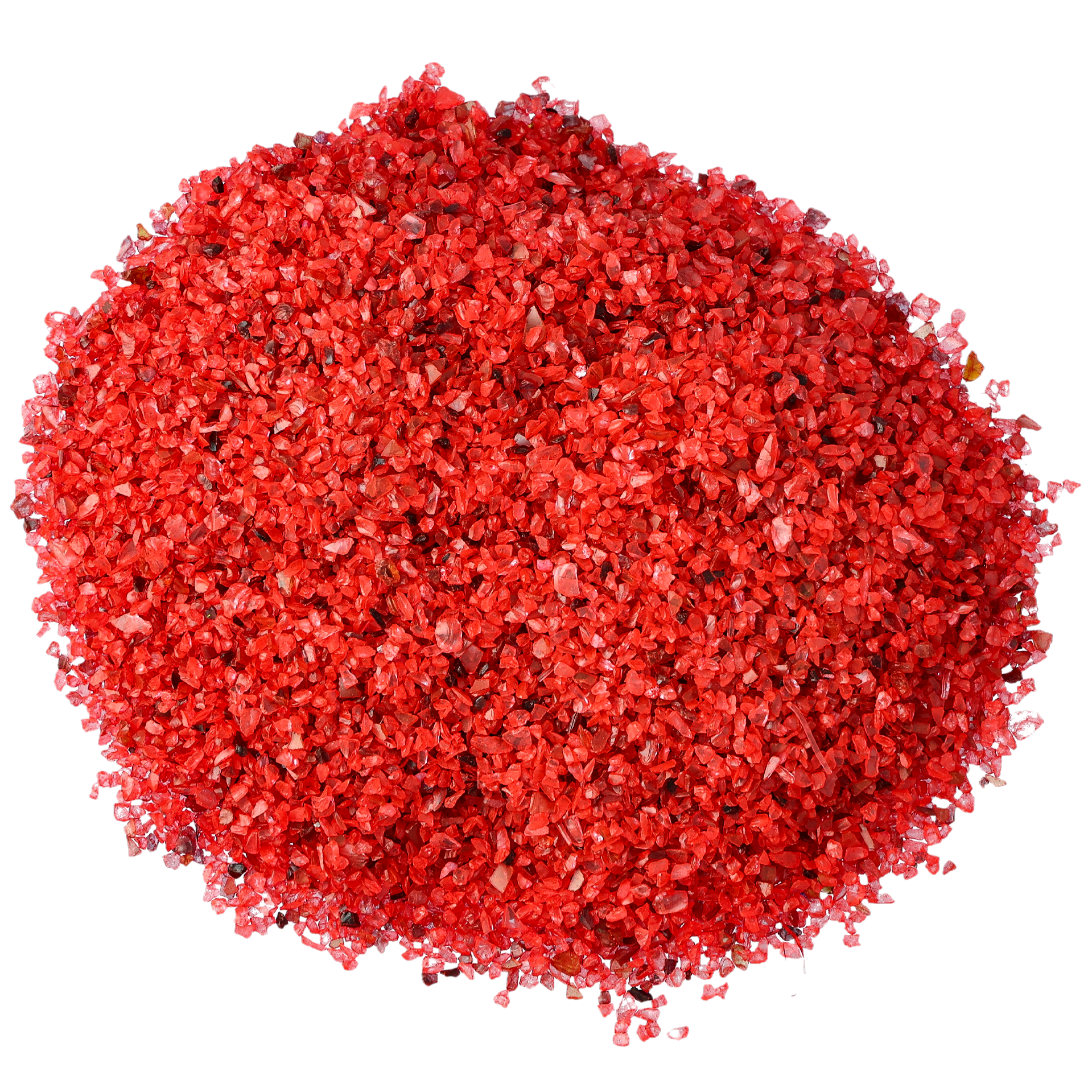 GlassRoxx glasgranulat, röd