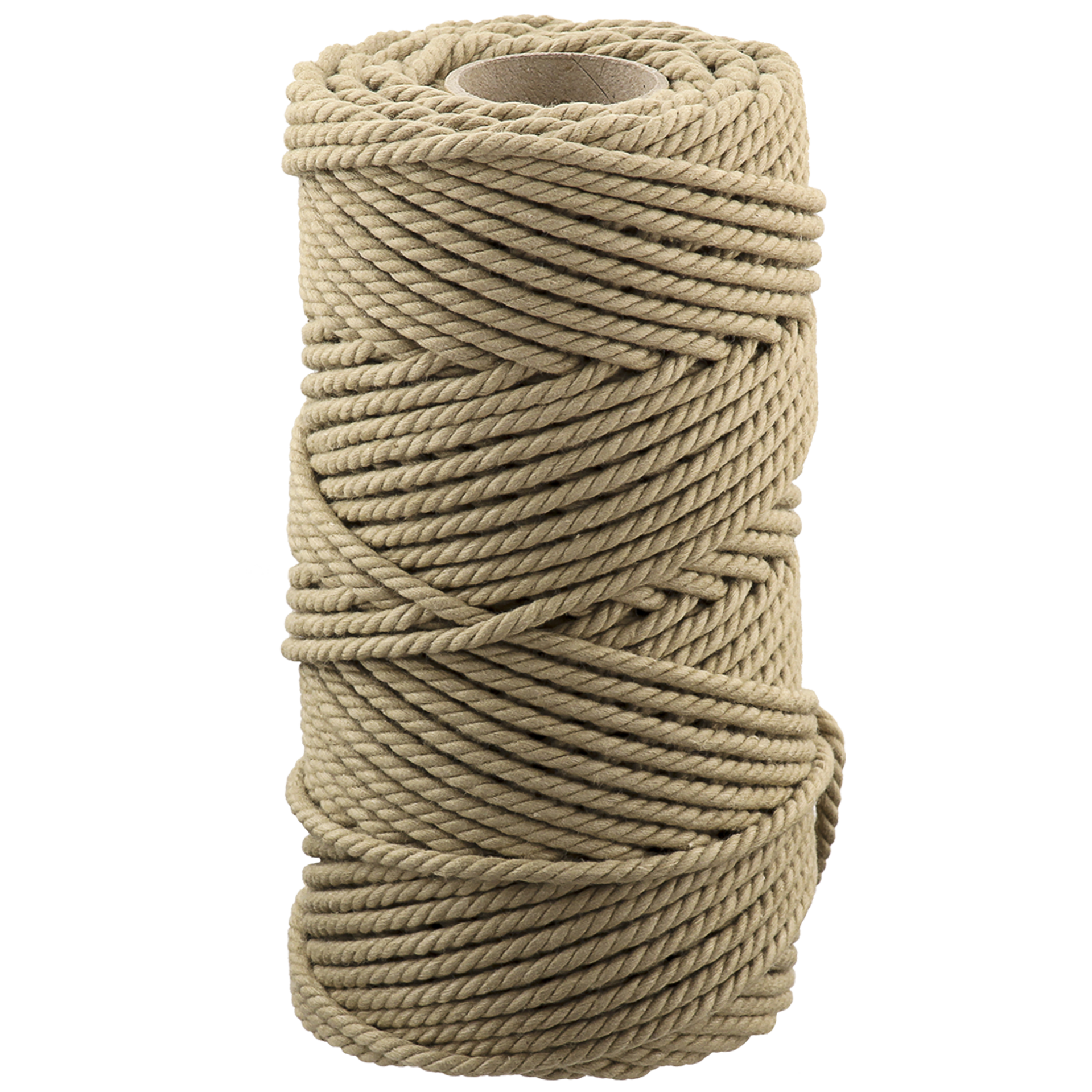 Knyttegarn, hørfarvet