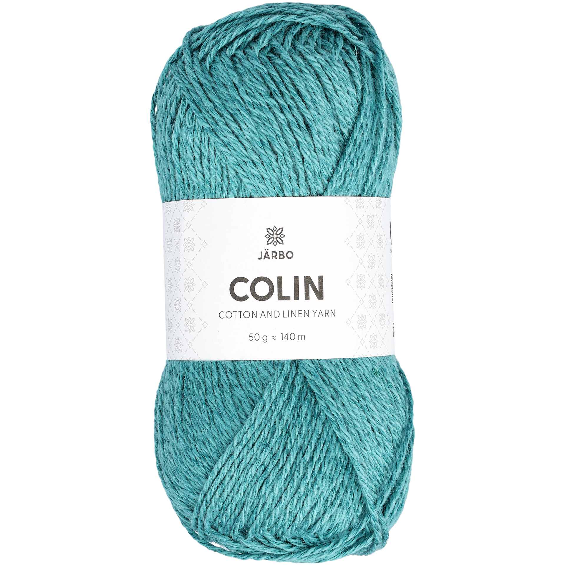 Colin puuvilla/pellavalanka, teal tide