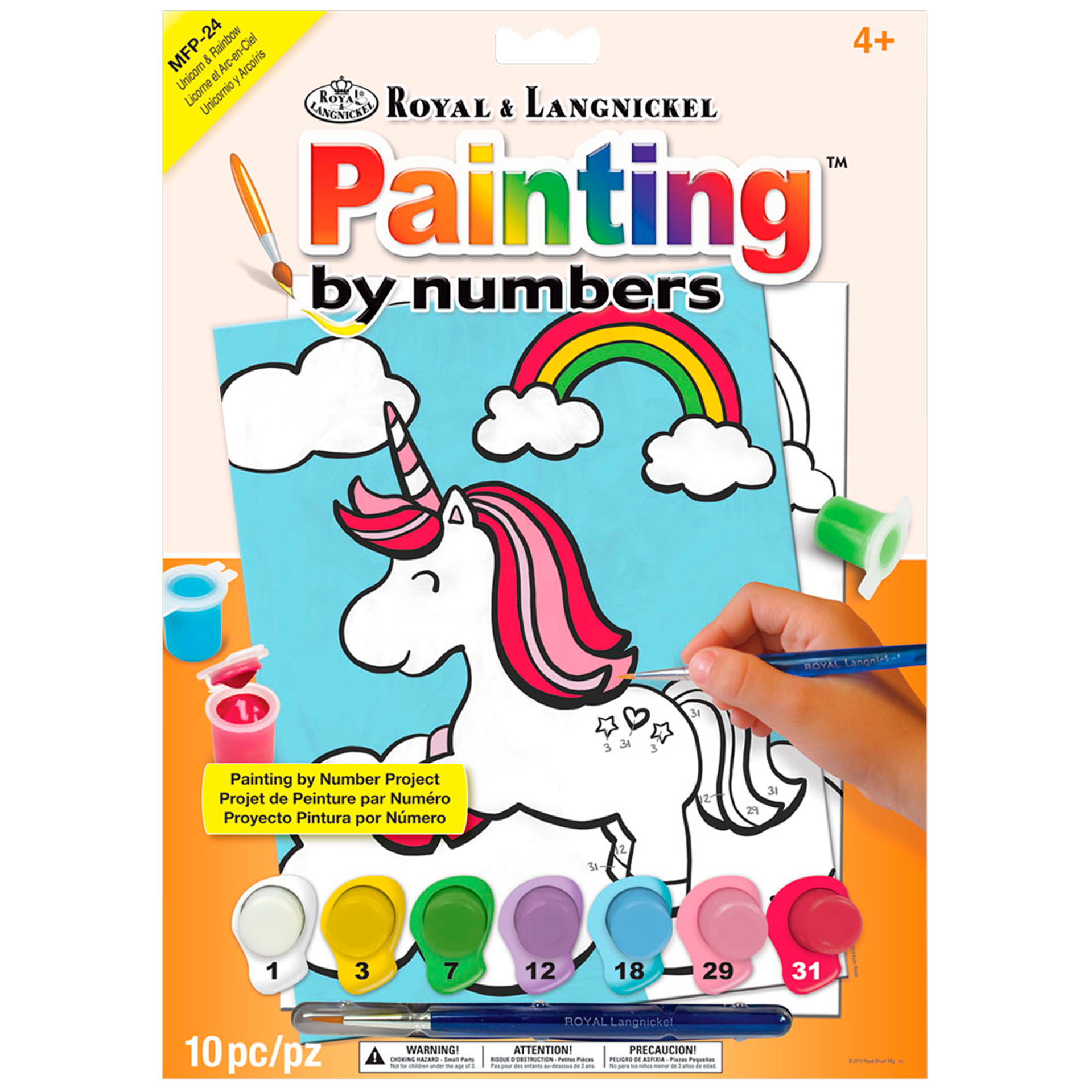 Royal Langnickel My first painting by numbers, unicorn