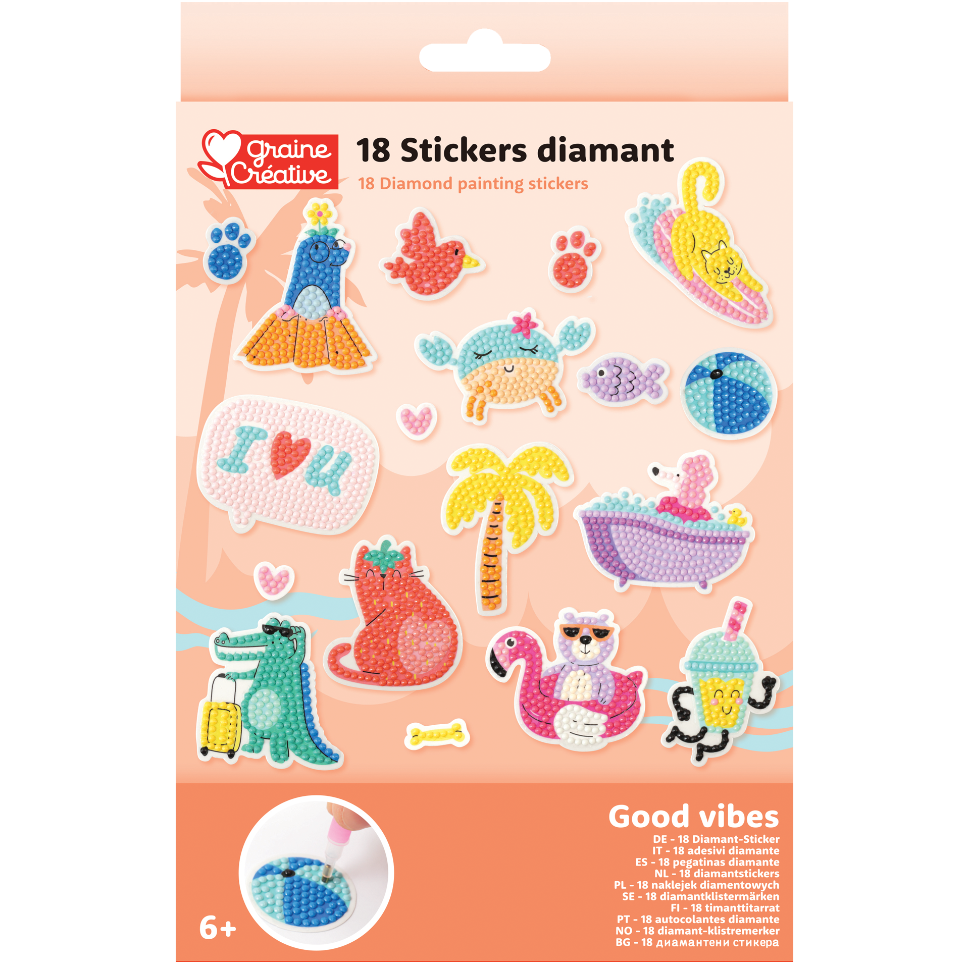 Diamond Painting stickers