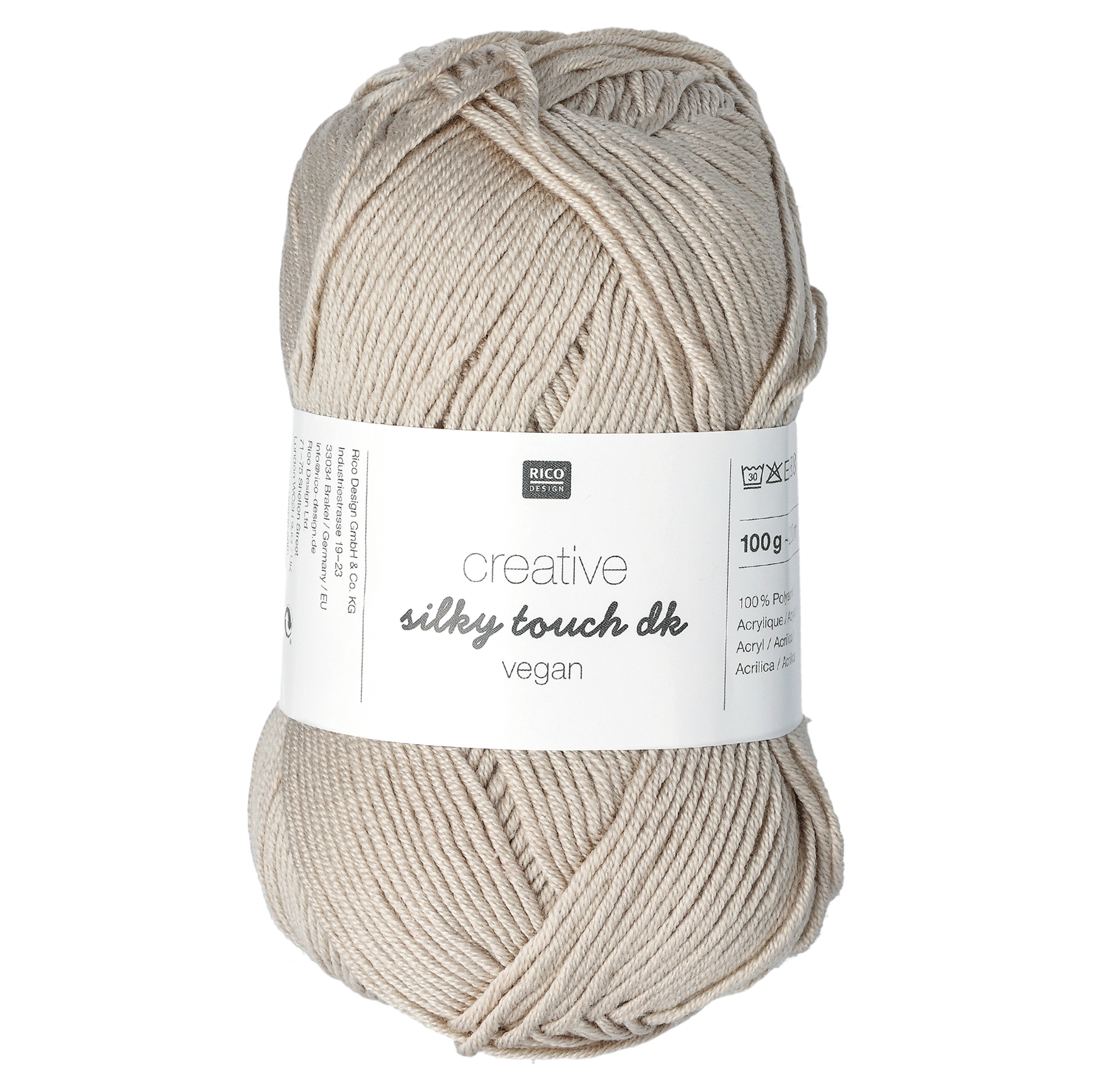 Creative silky touch vegan, beige