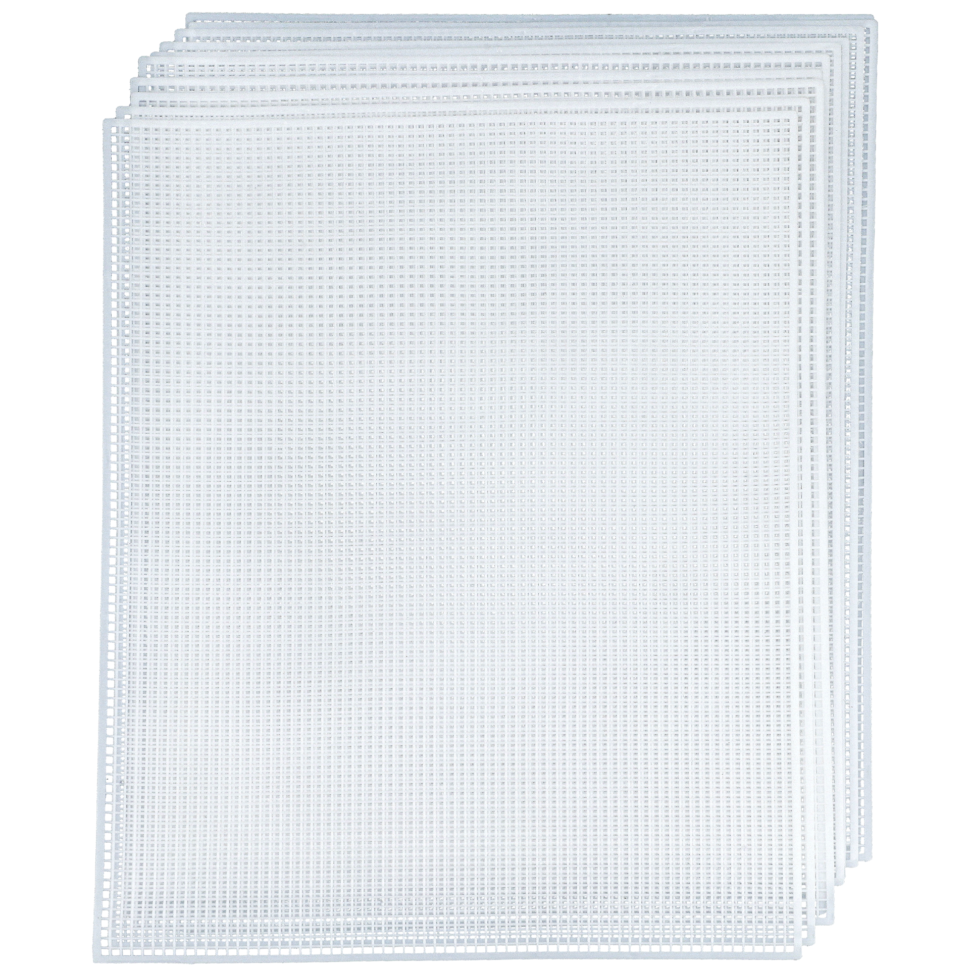 Pony Plastic canvas 10 kpl, valkoinen