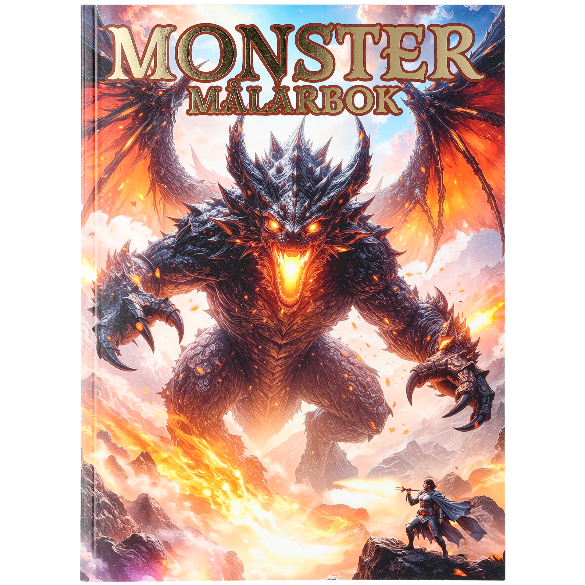 Monster målarbok