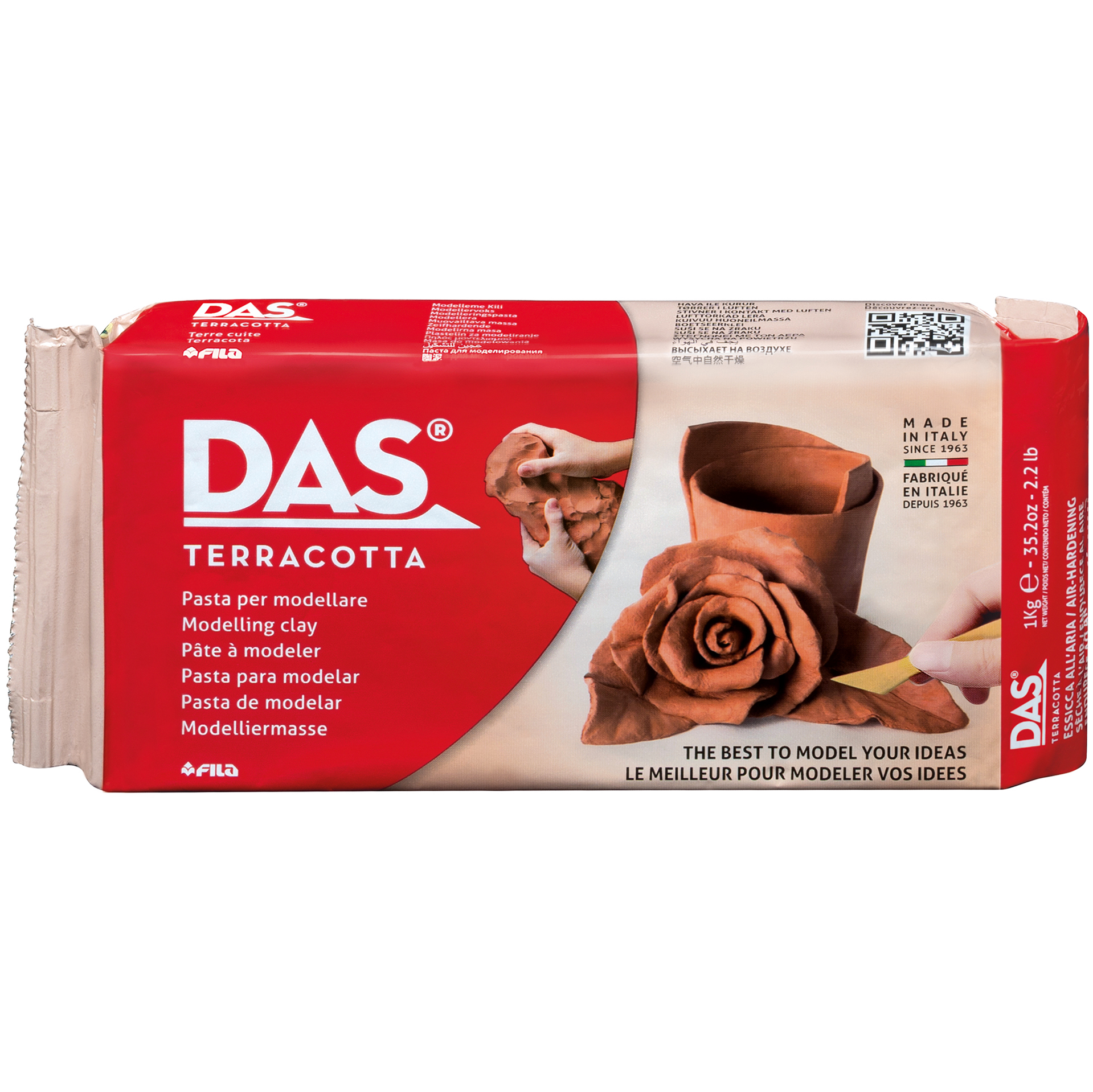 DAS-lera terracotta, 1000 gr