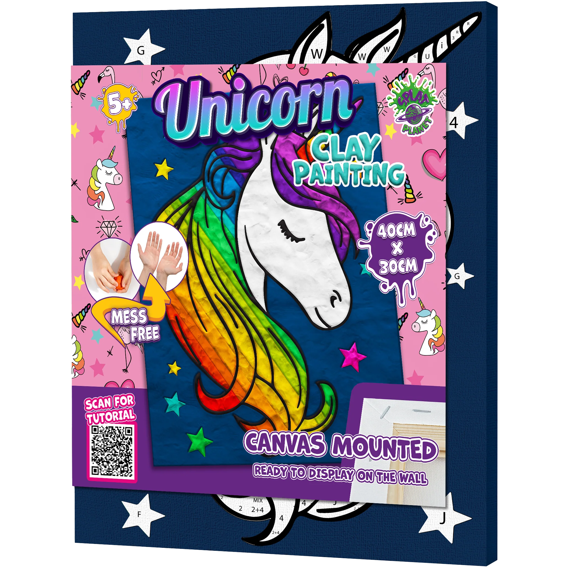 Måla med Lera, Enhörning