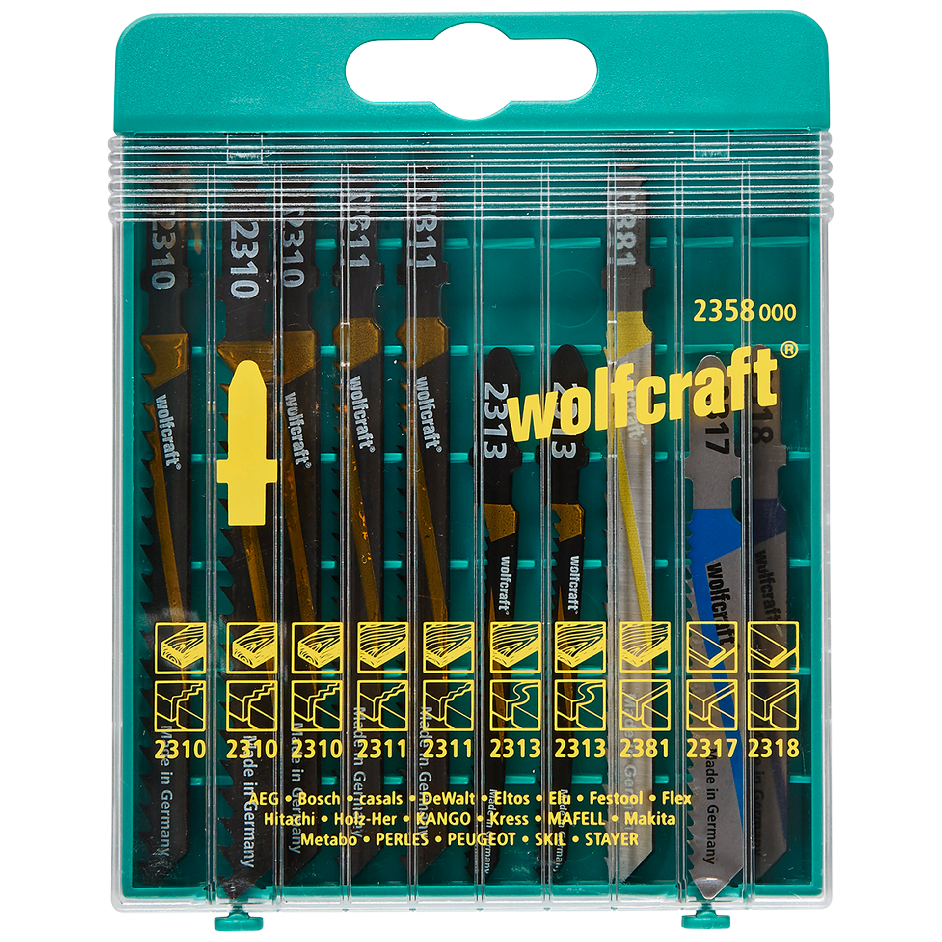 Wolfcraft Sticksågblad