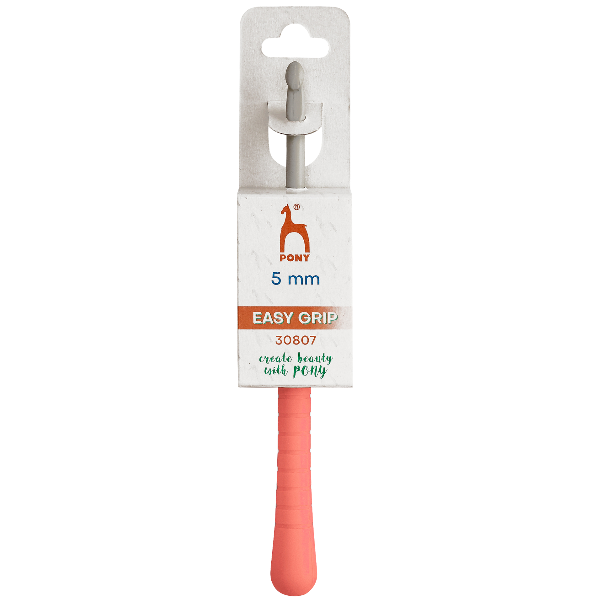 Pony Virkkuukoukku easy grip