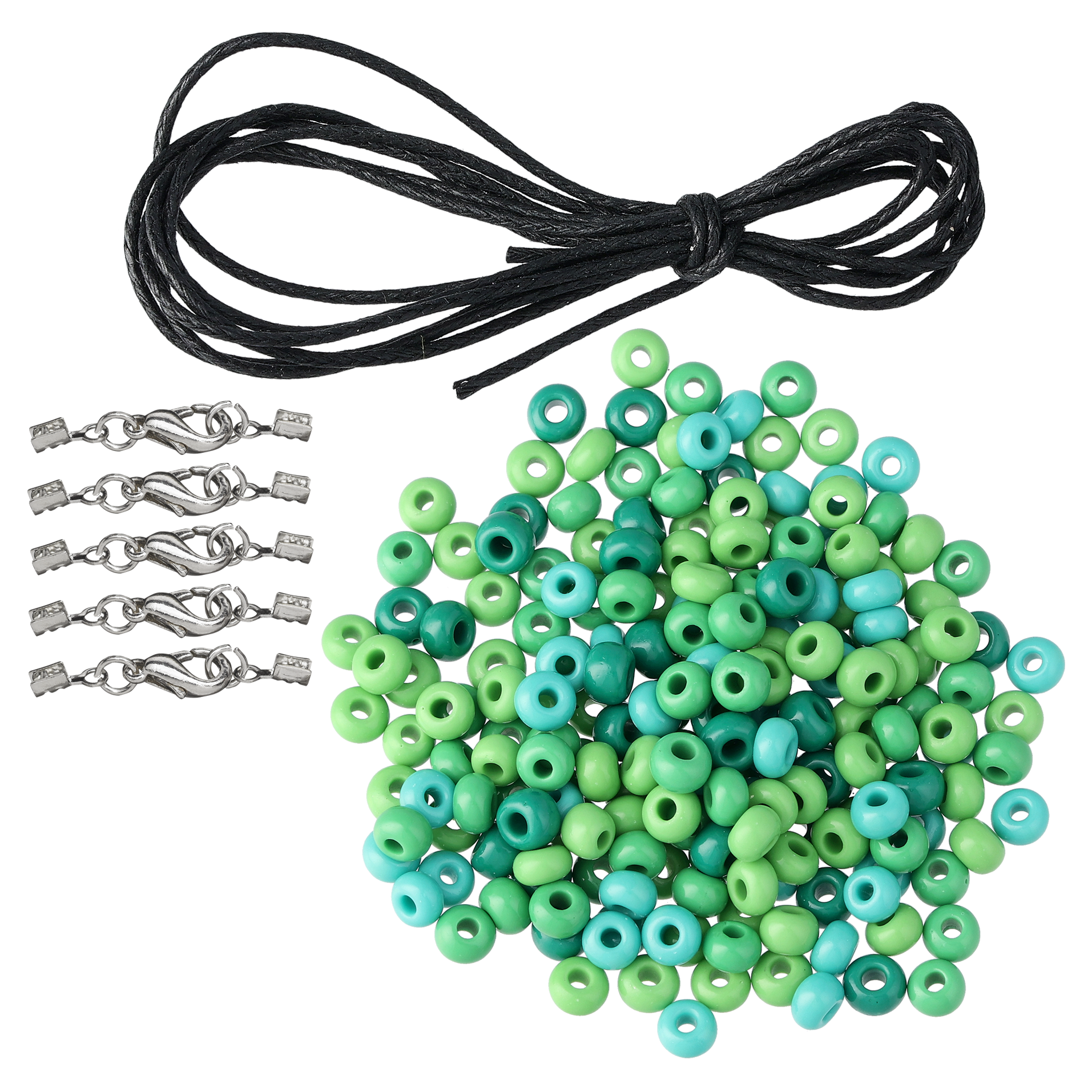 Smykkesett, grønne nyanser