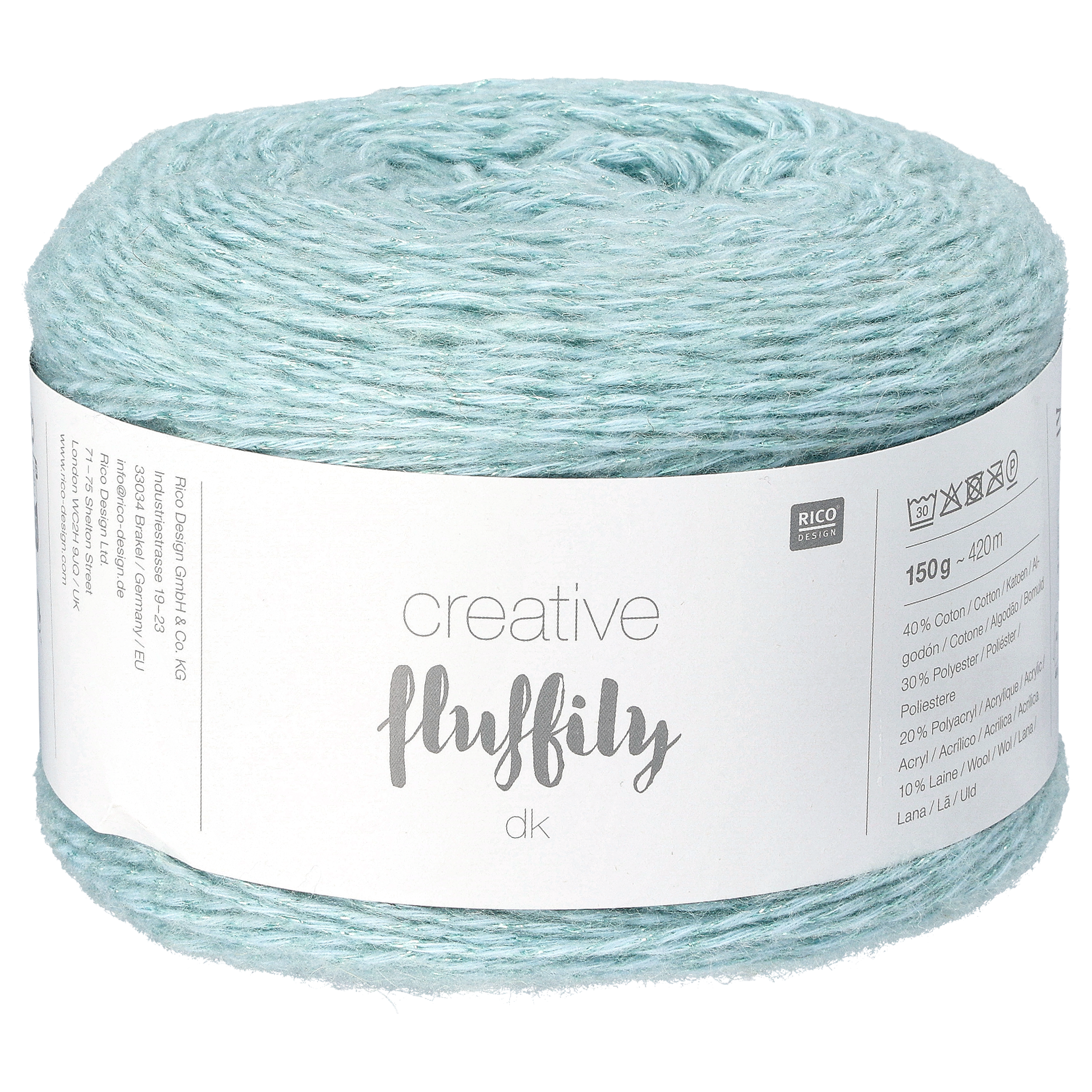 Creative Fluffily, ljusblå