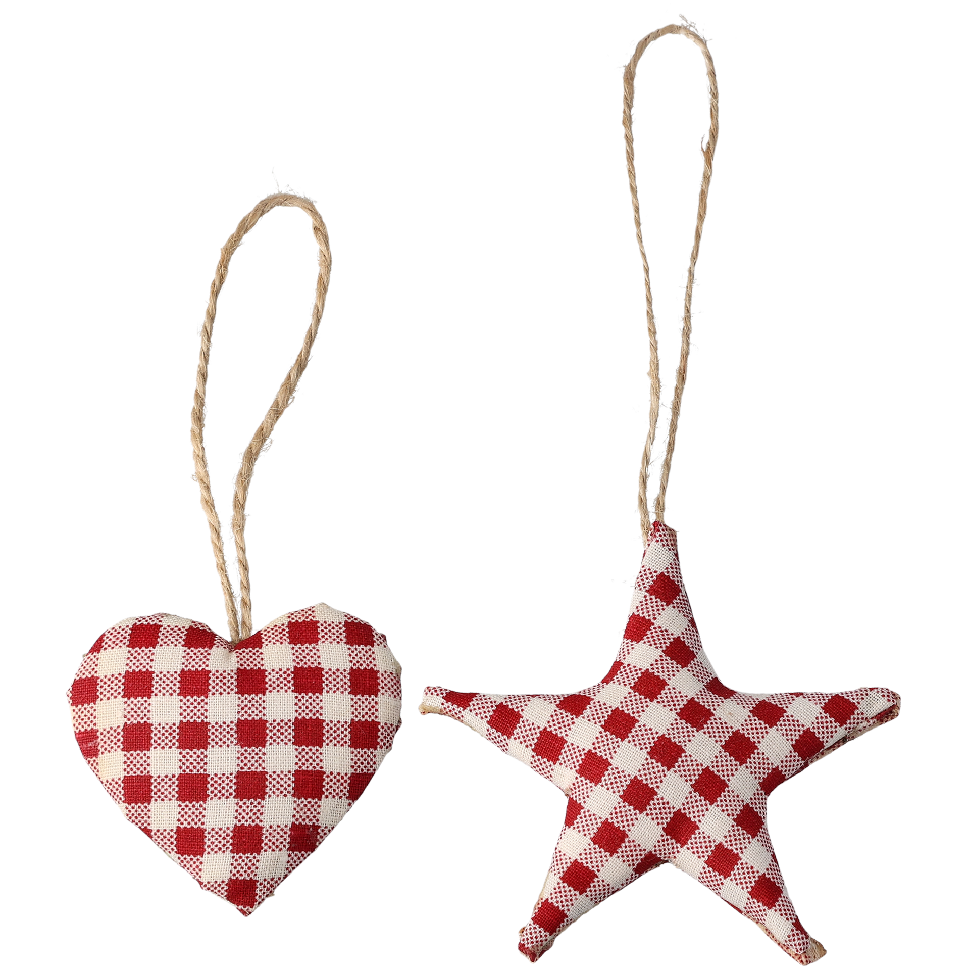 Hengende hjerte og stjerne