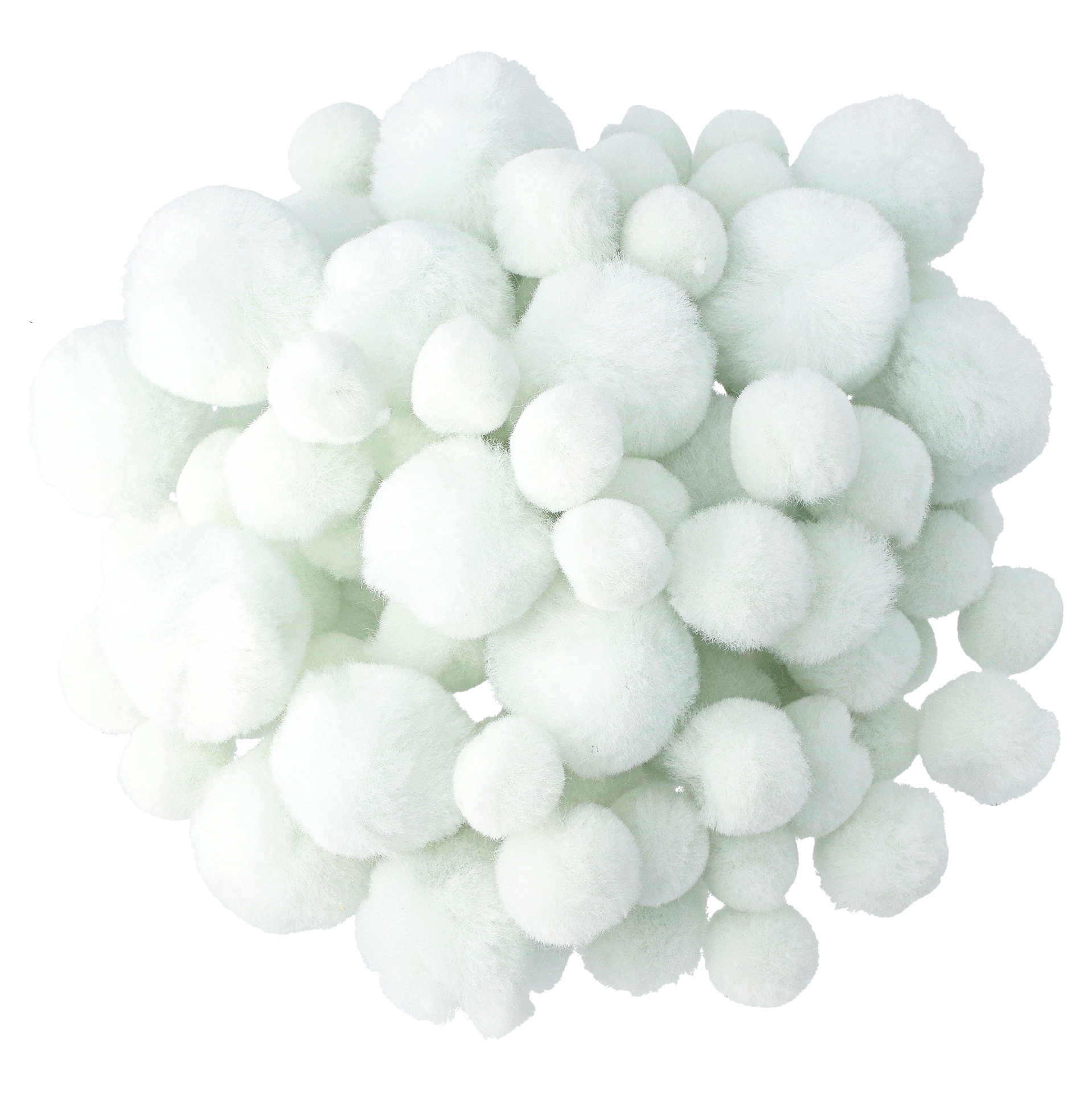 Pomponger, Hvite