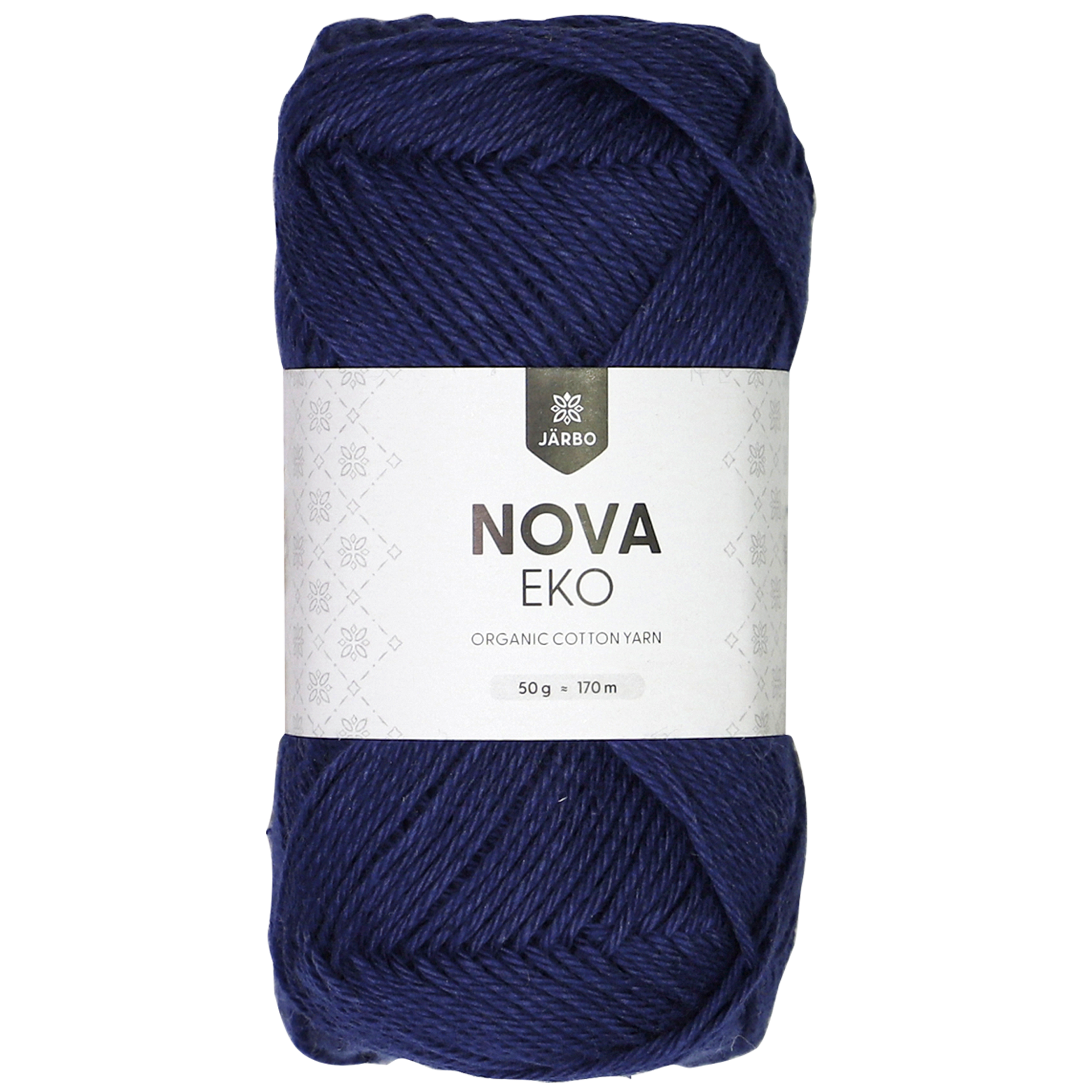 Järbo Nova eko, bomullsgarn, marineblå