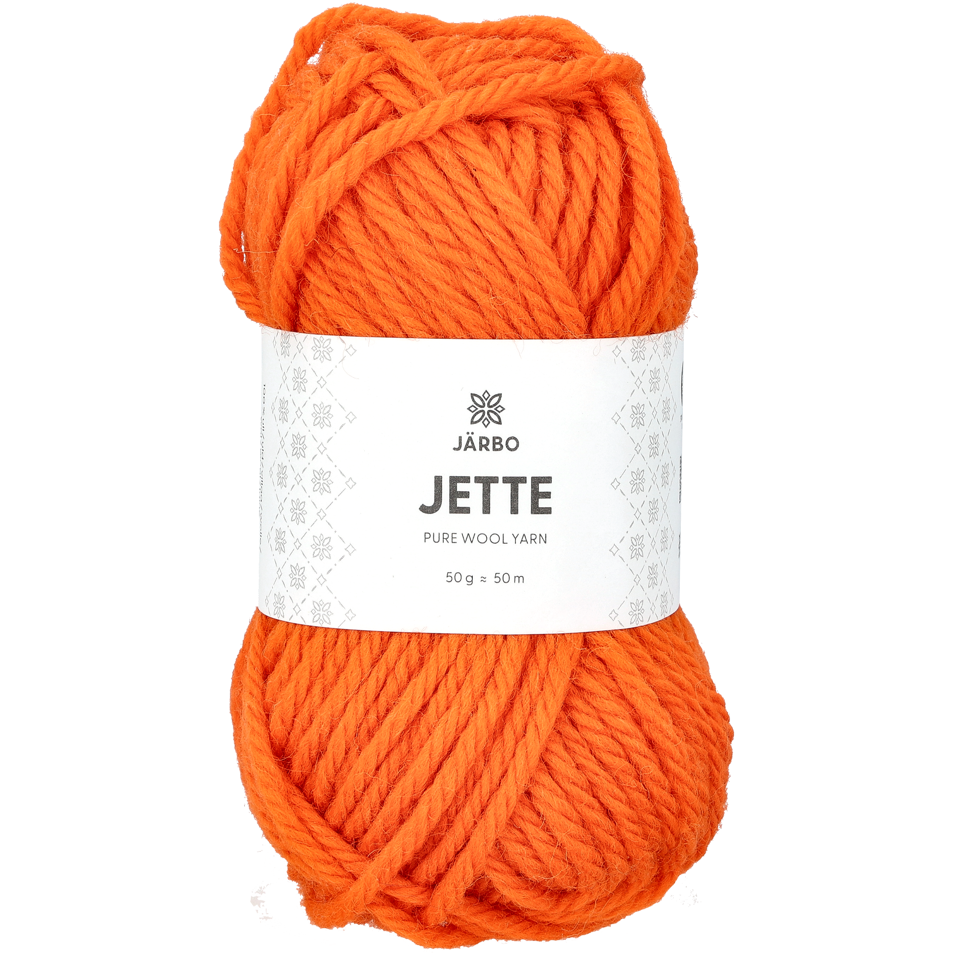 Järbo Jette villalanka, oranssi