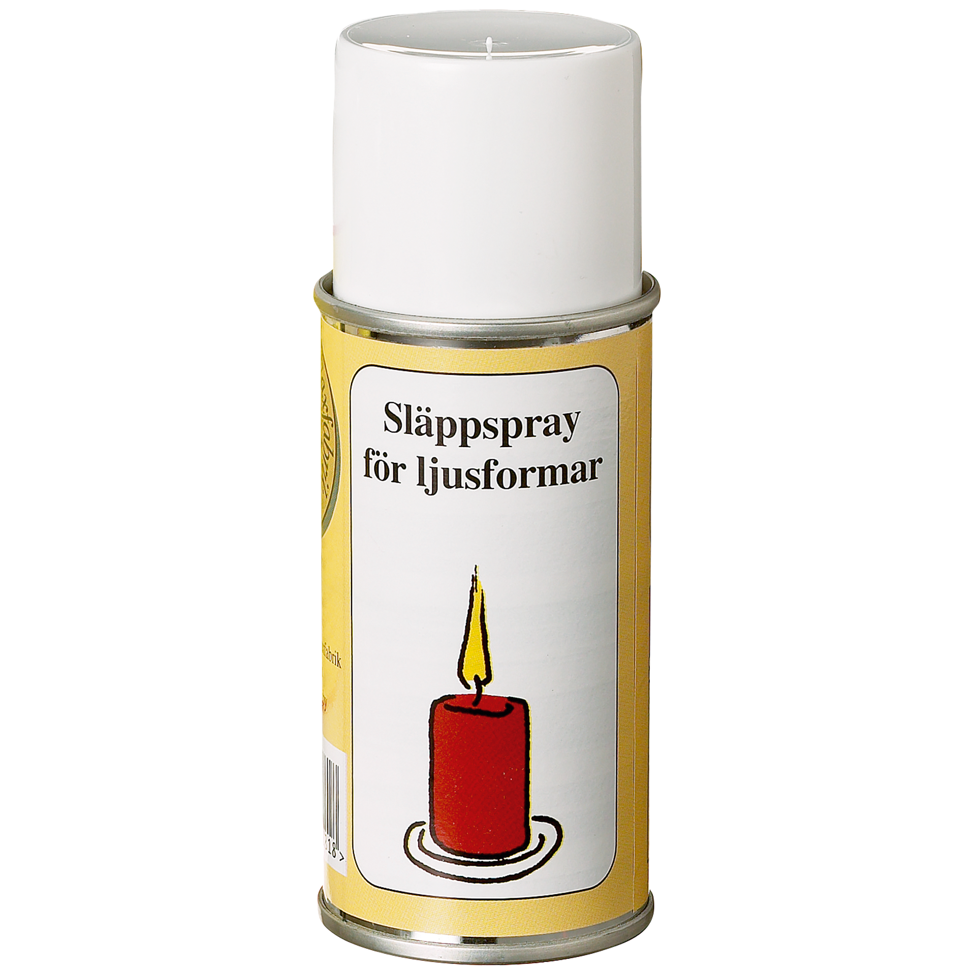 Släppspray för ljusformar