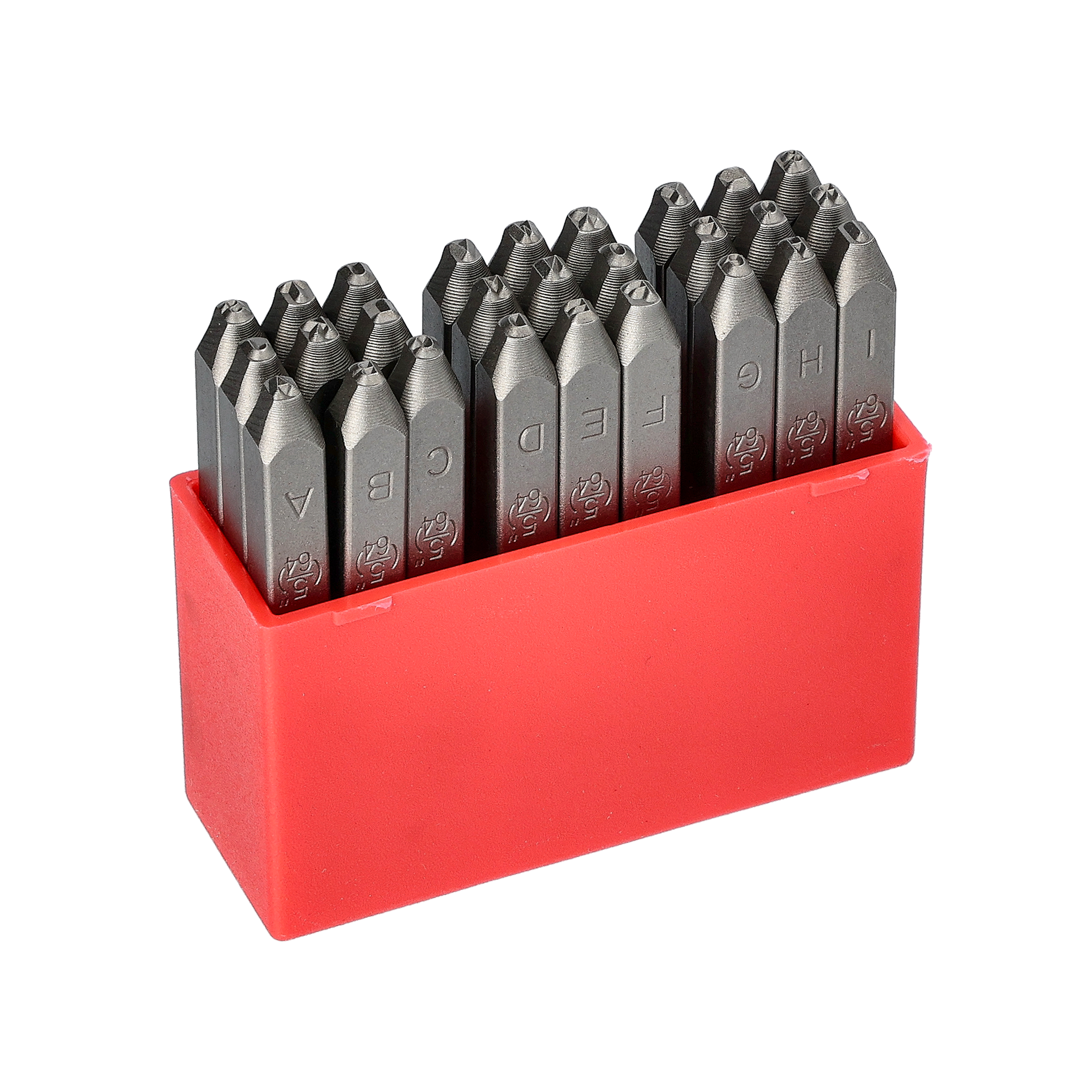 Bokstavstanser, 2 mm