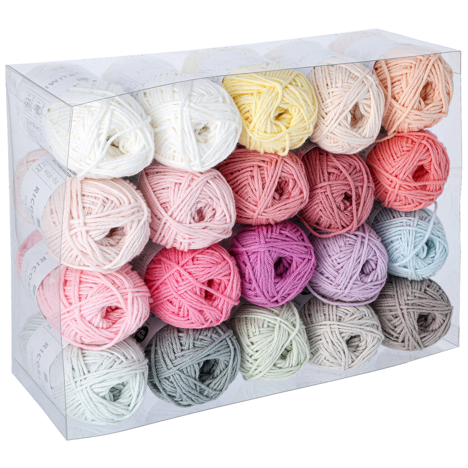 Virkkauslanka Pastelli