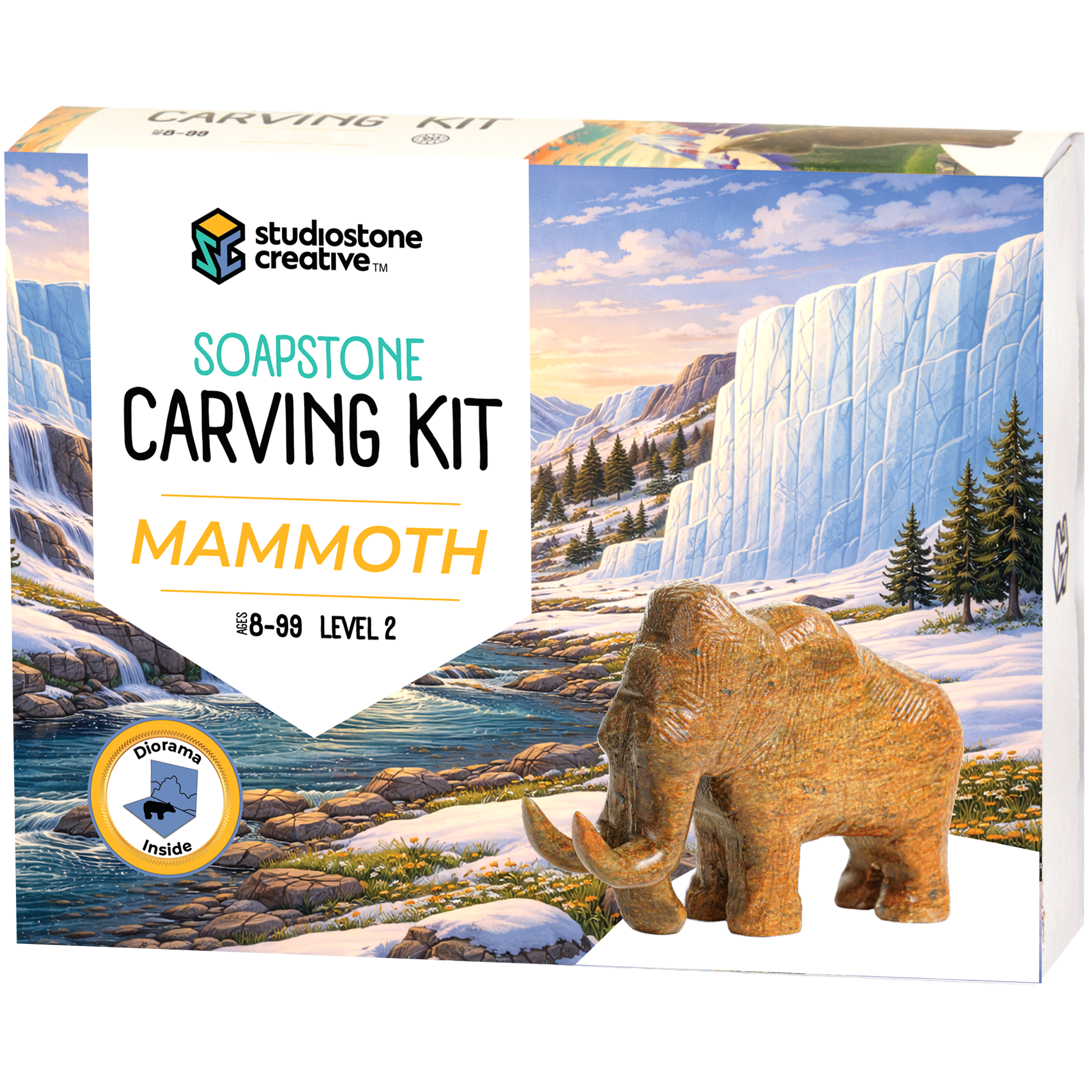 Skær i sten, Mammut