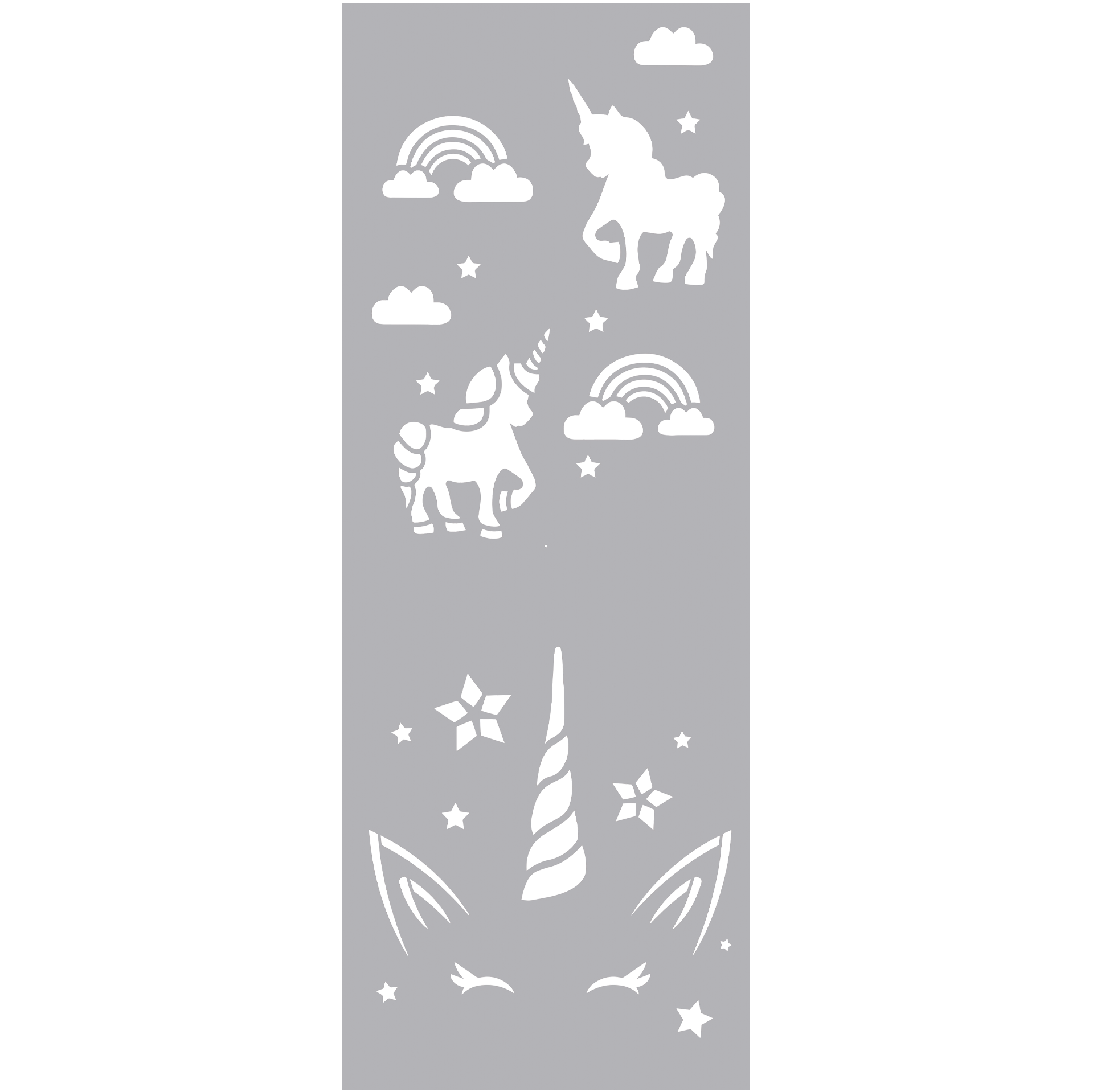 Stor stencil, Enhjørning