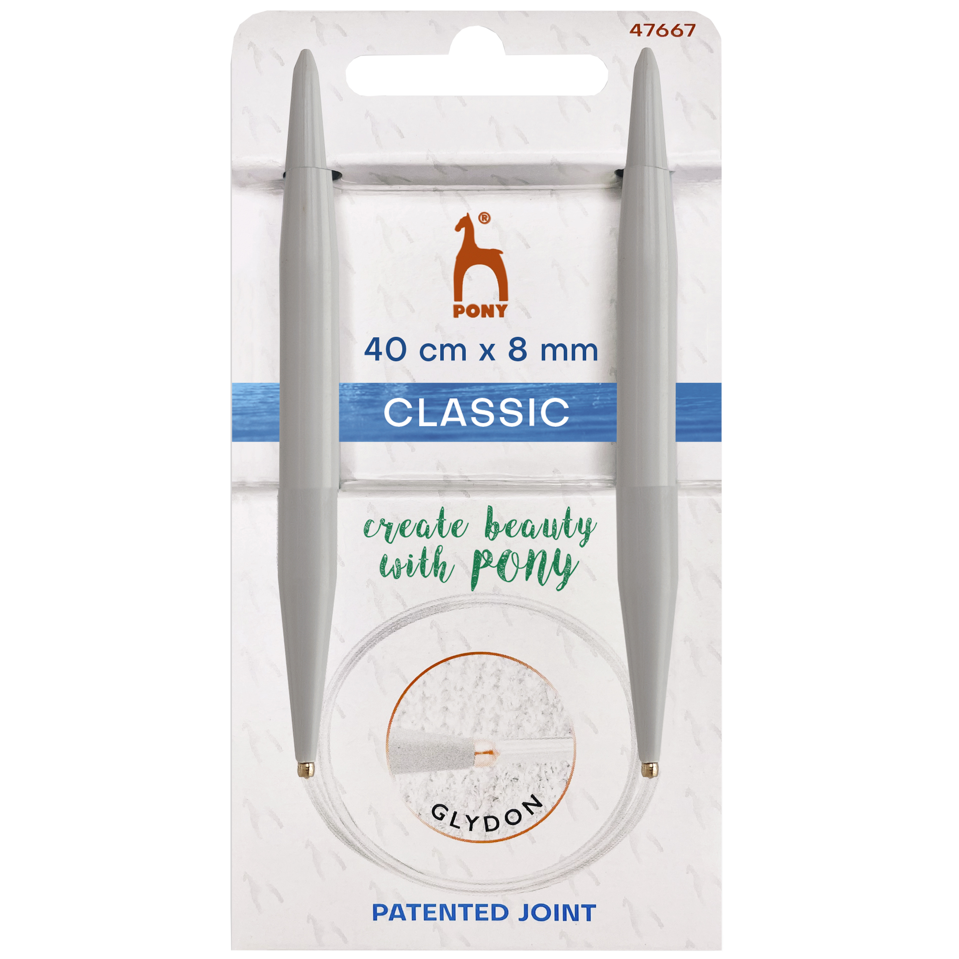 Pony Rundstickor, 8 mm