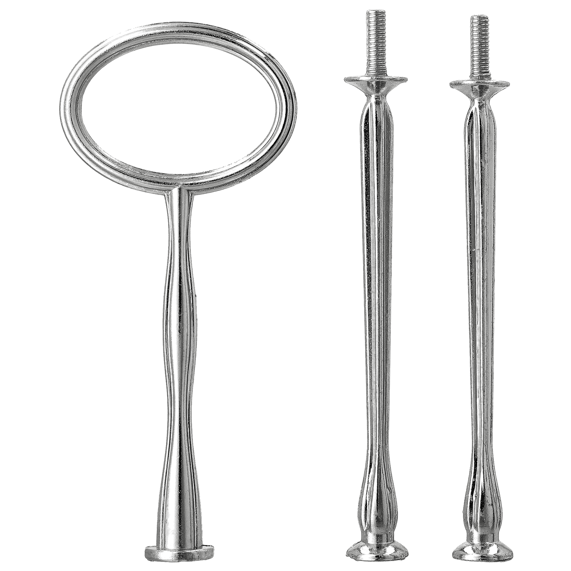 3-dels Kakfatshandtag, silver