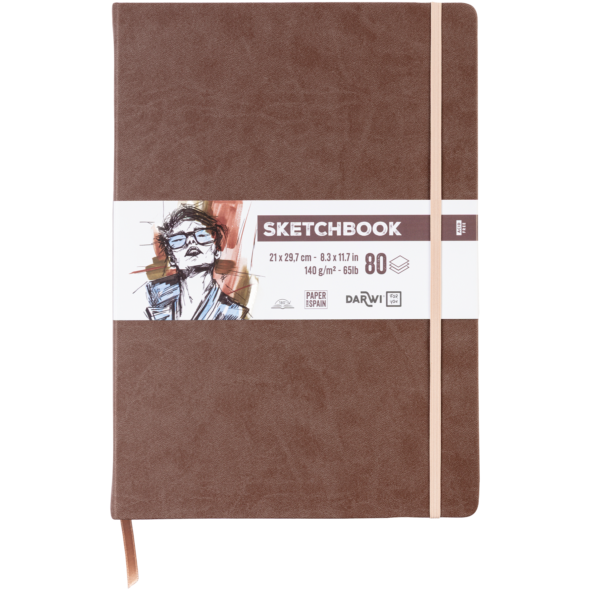 Darwi skissbok A4