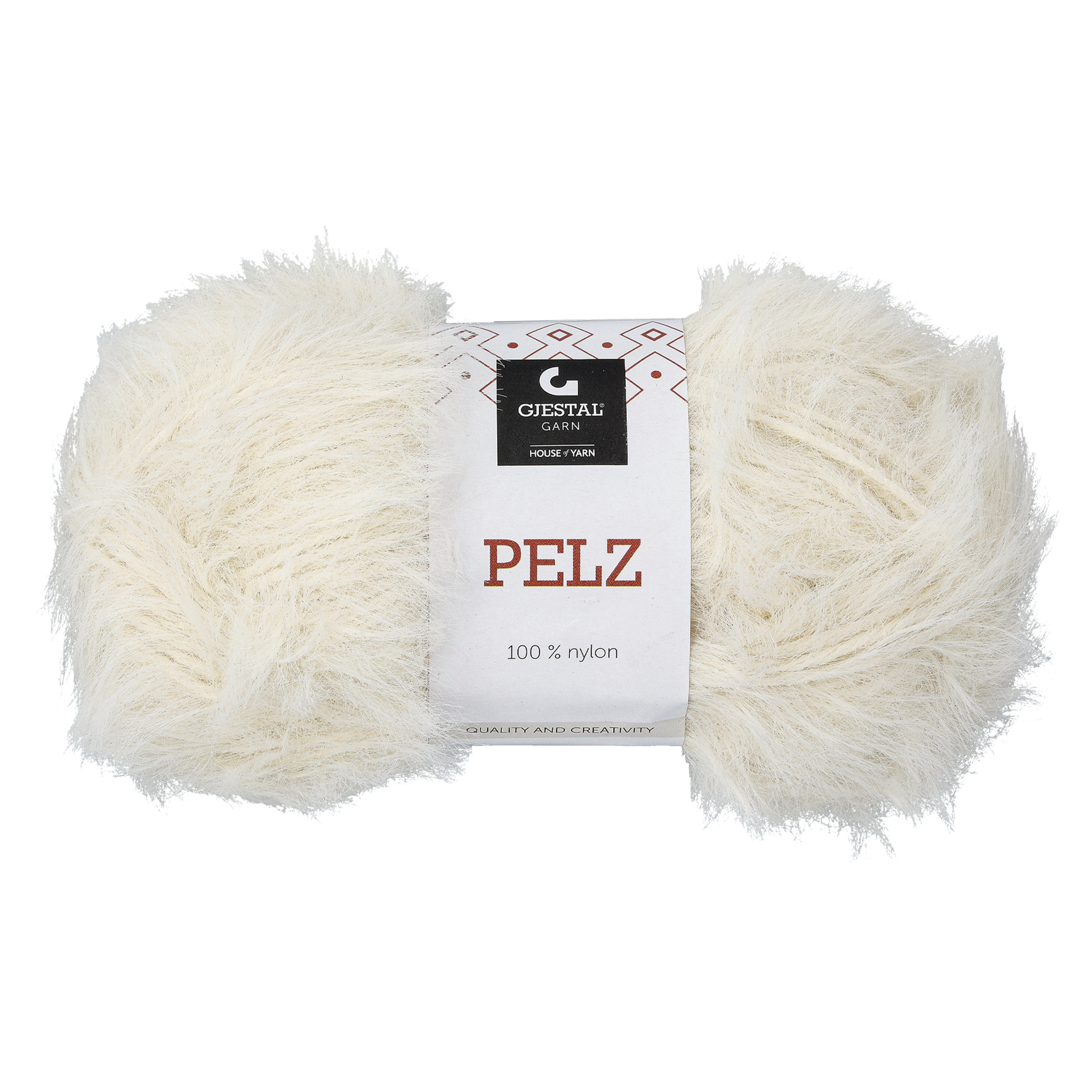 Pelz pälsgarn, natur