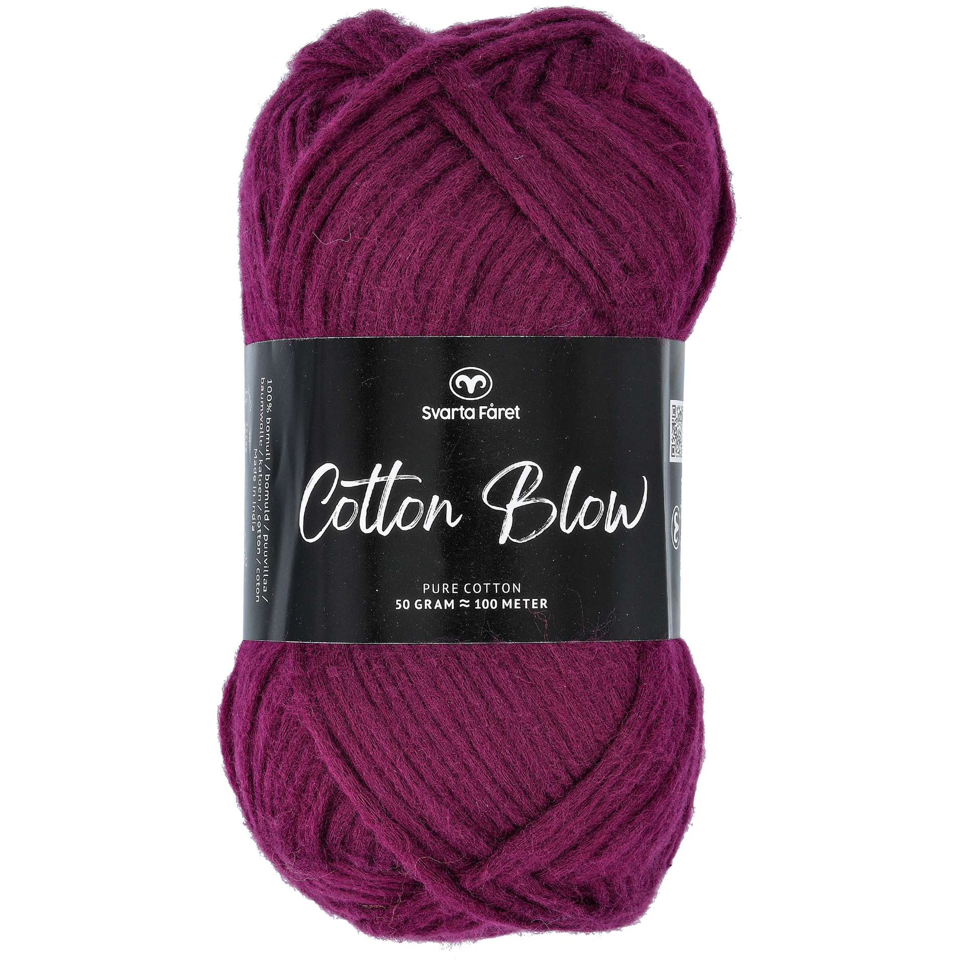 Cotton blow puuvillalankaa, purple reign
