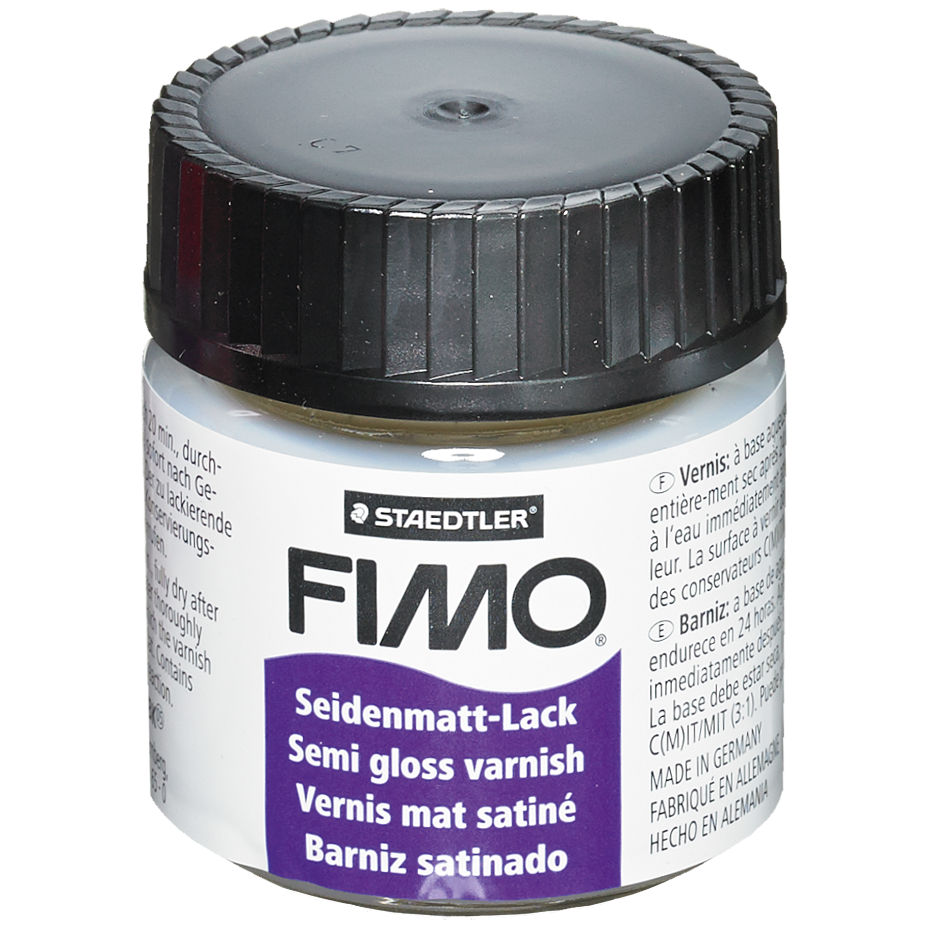 FIMO lack, halvmatt